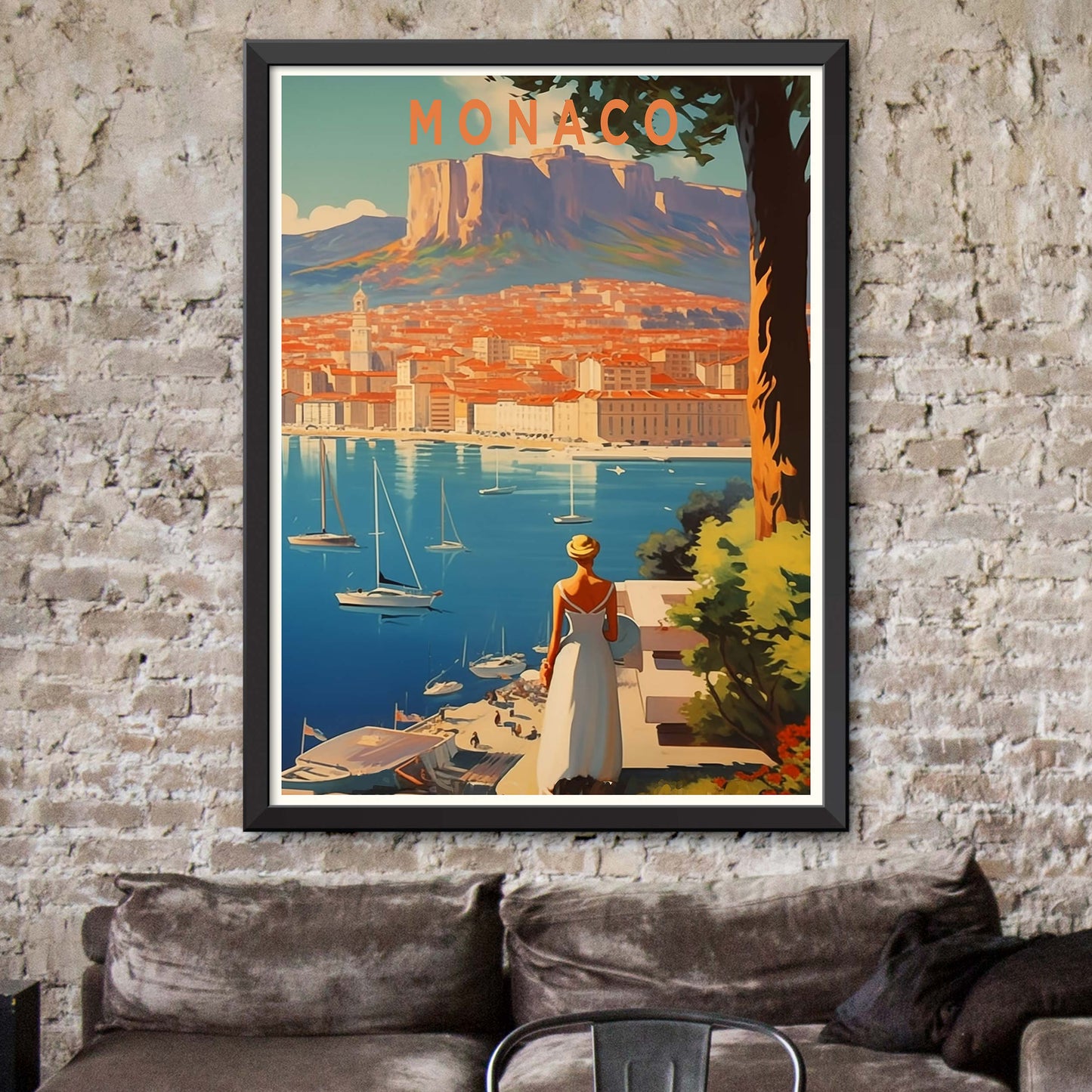 Monaco Wall Art