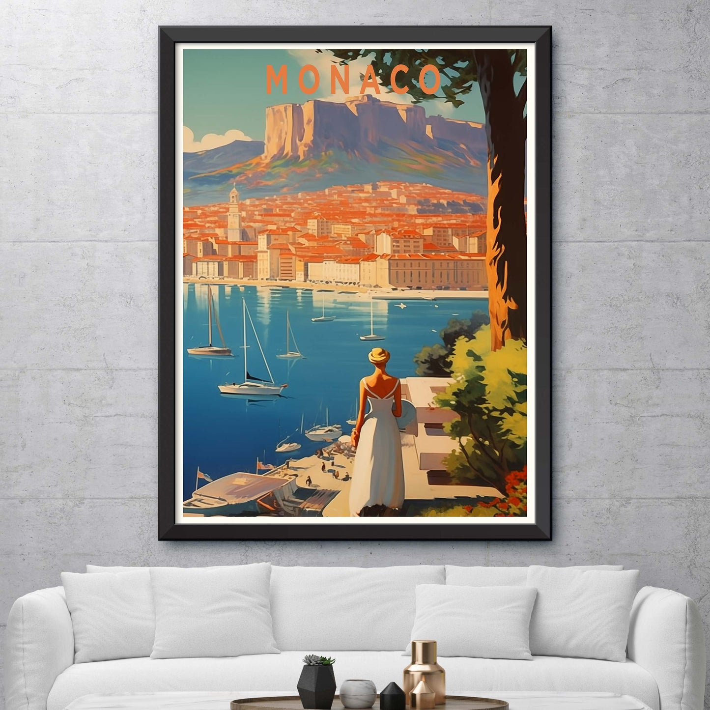 Monaco Wall Art