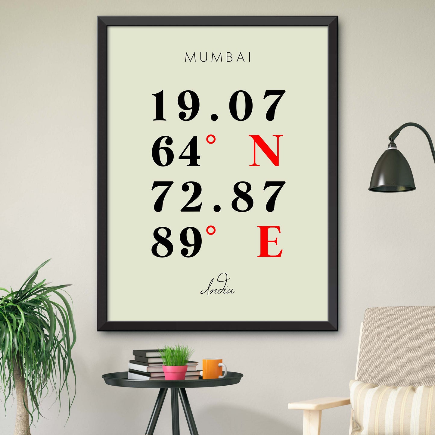 Mumbai Coordinate Map