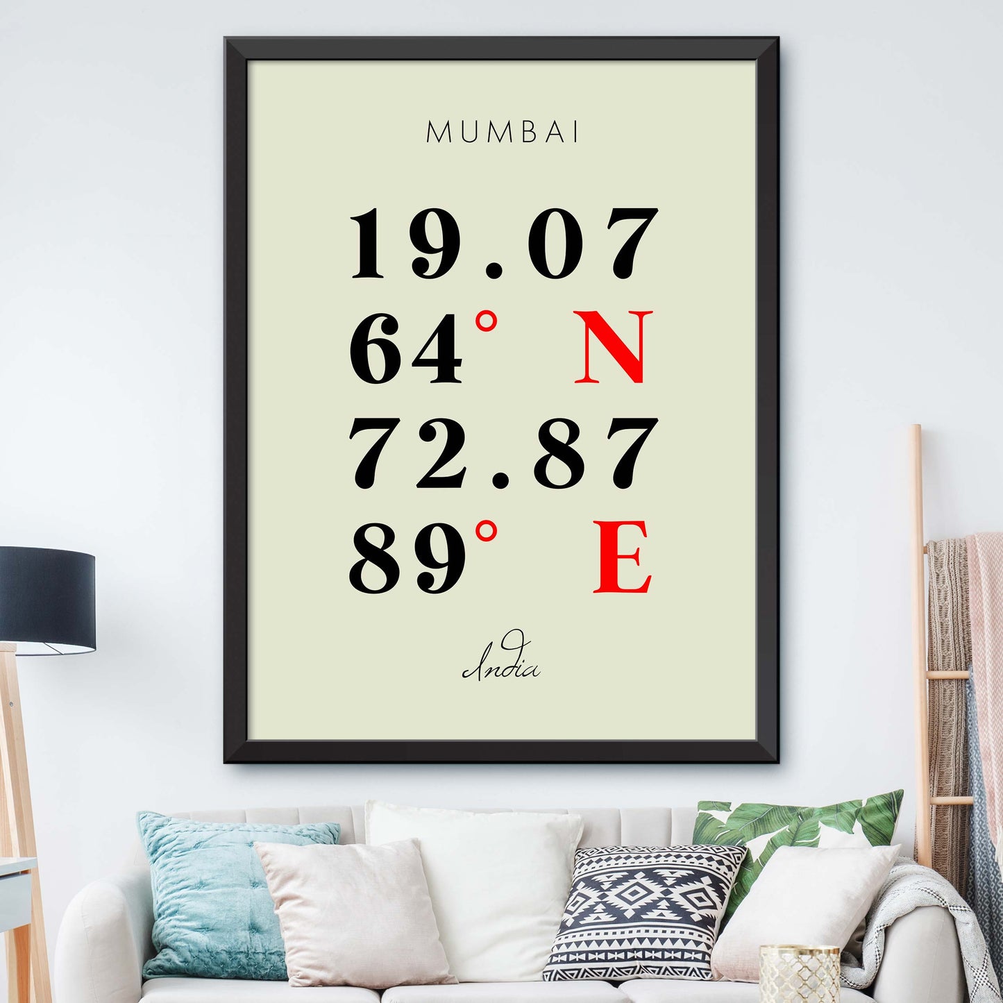 Mumbai Coordinate Map