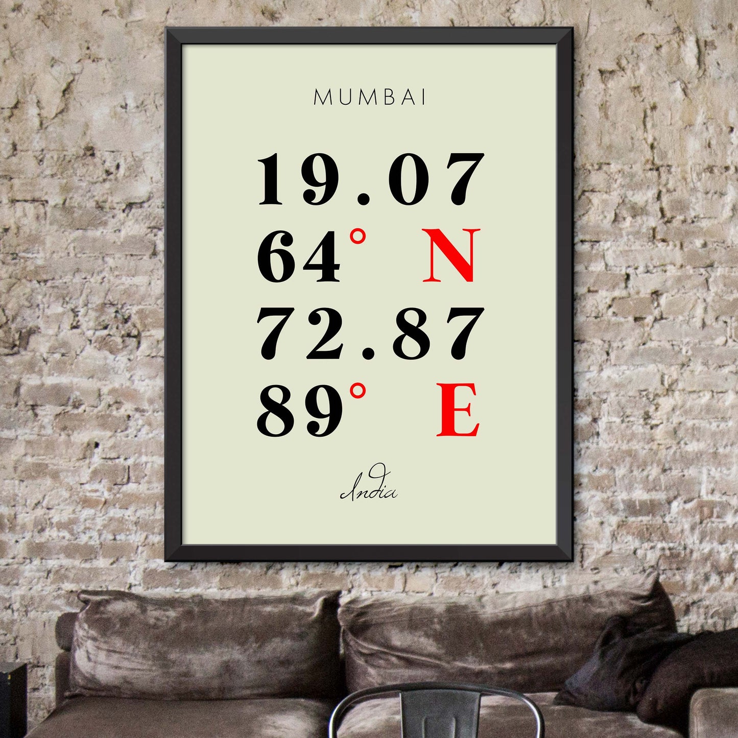 Mumbai Coordinate Map