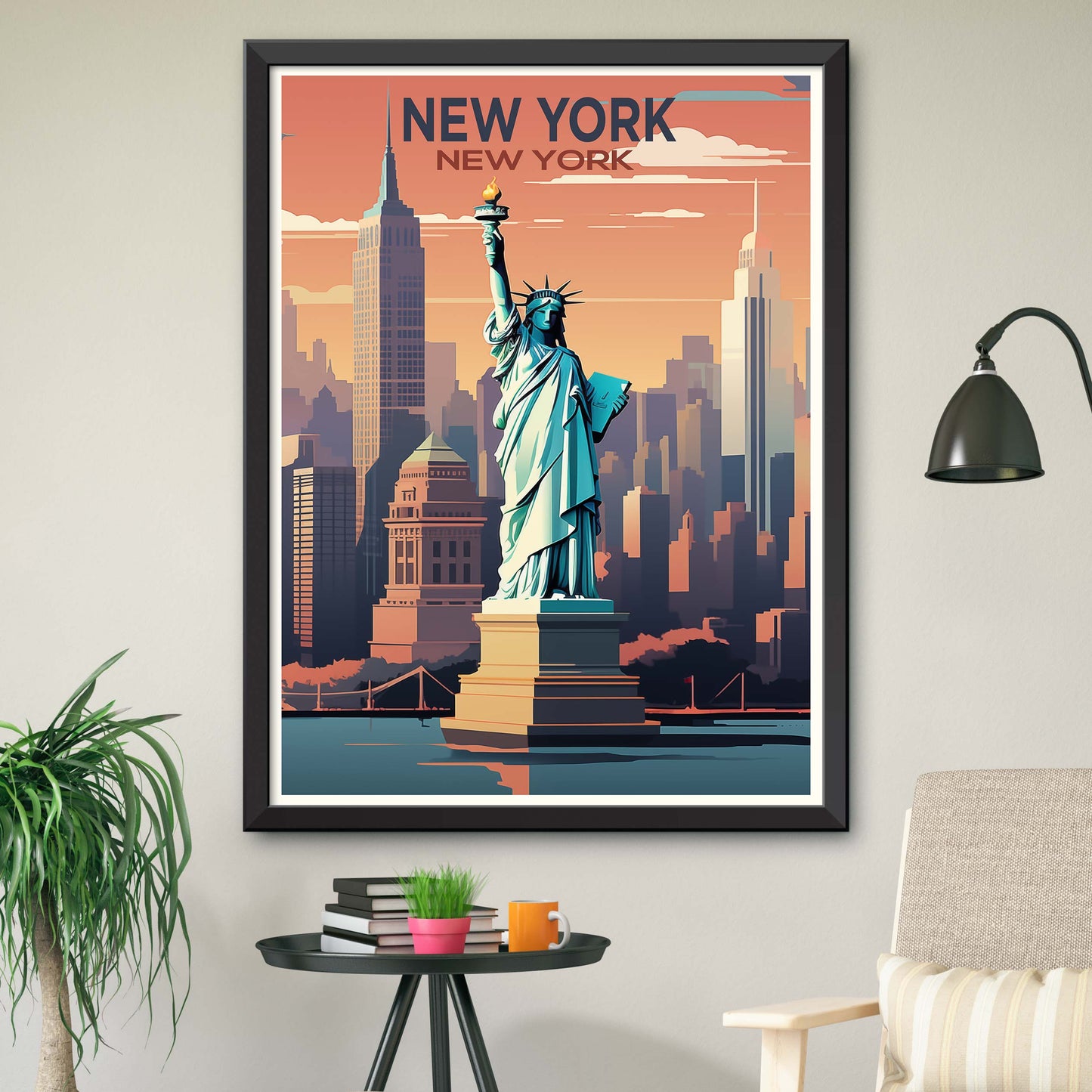 Empire State Elegance: Iconic New York Skyline