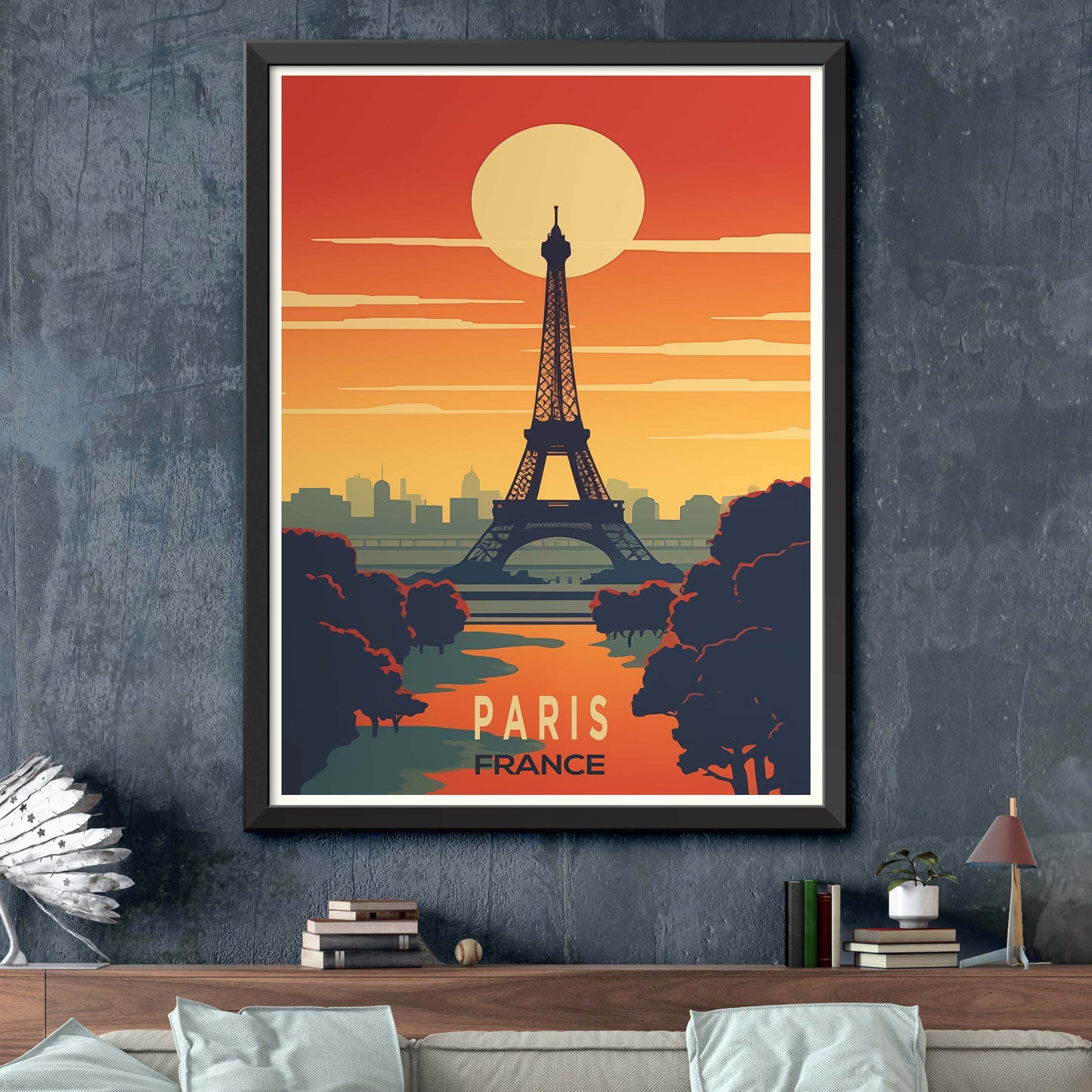 Parisian Panache: Eiffel Tower Sunset