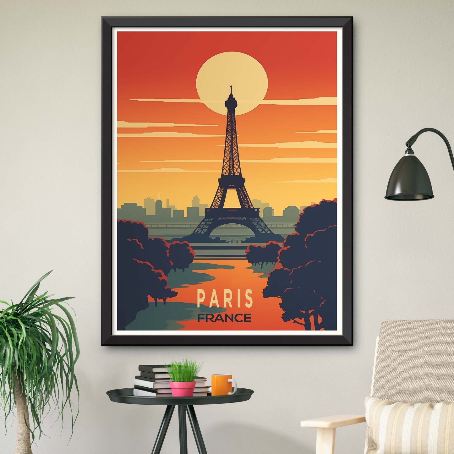 Parisian Panache: Eiffel Tower Sunset