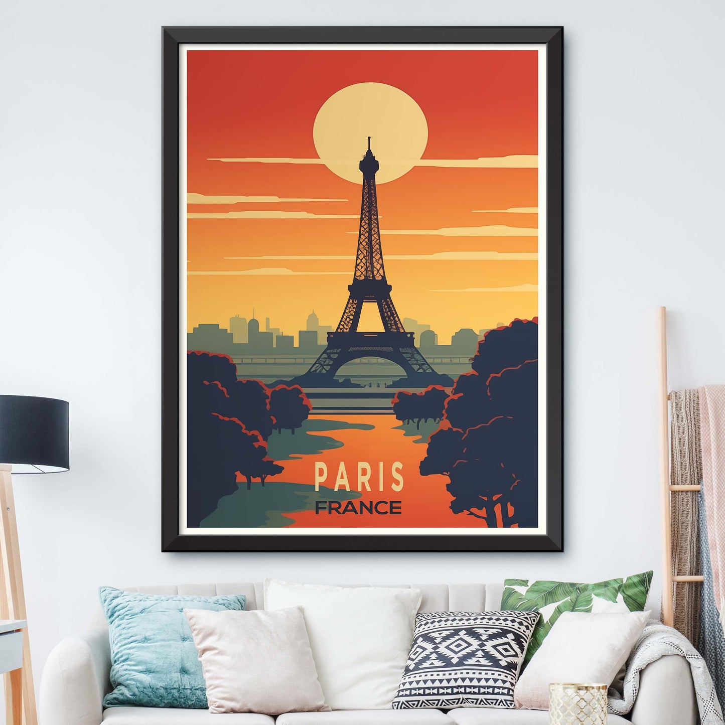 Parisian Panache: Eiffel Tower Sunset