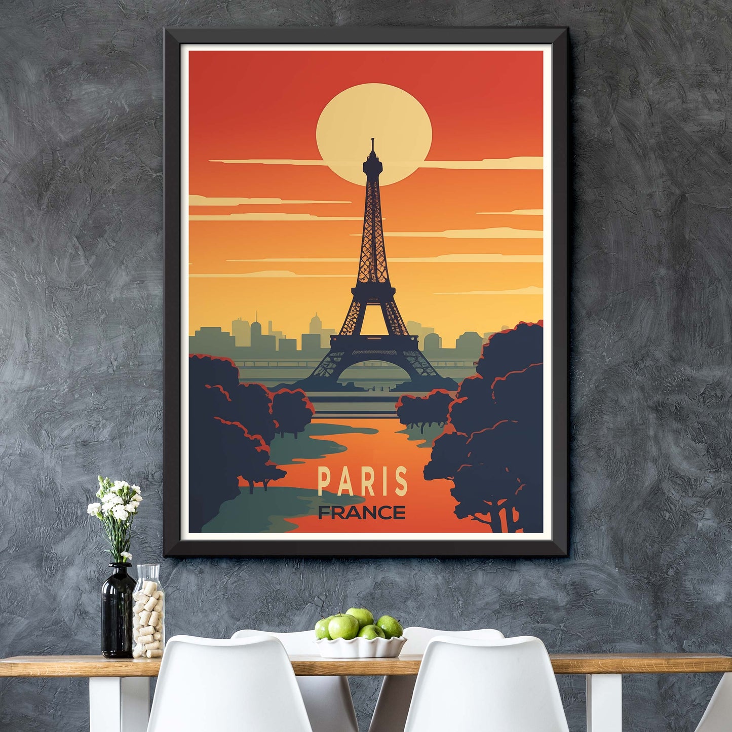 Parisian Panache: Eiffel Tower Sunset