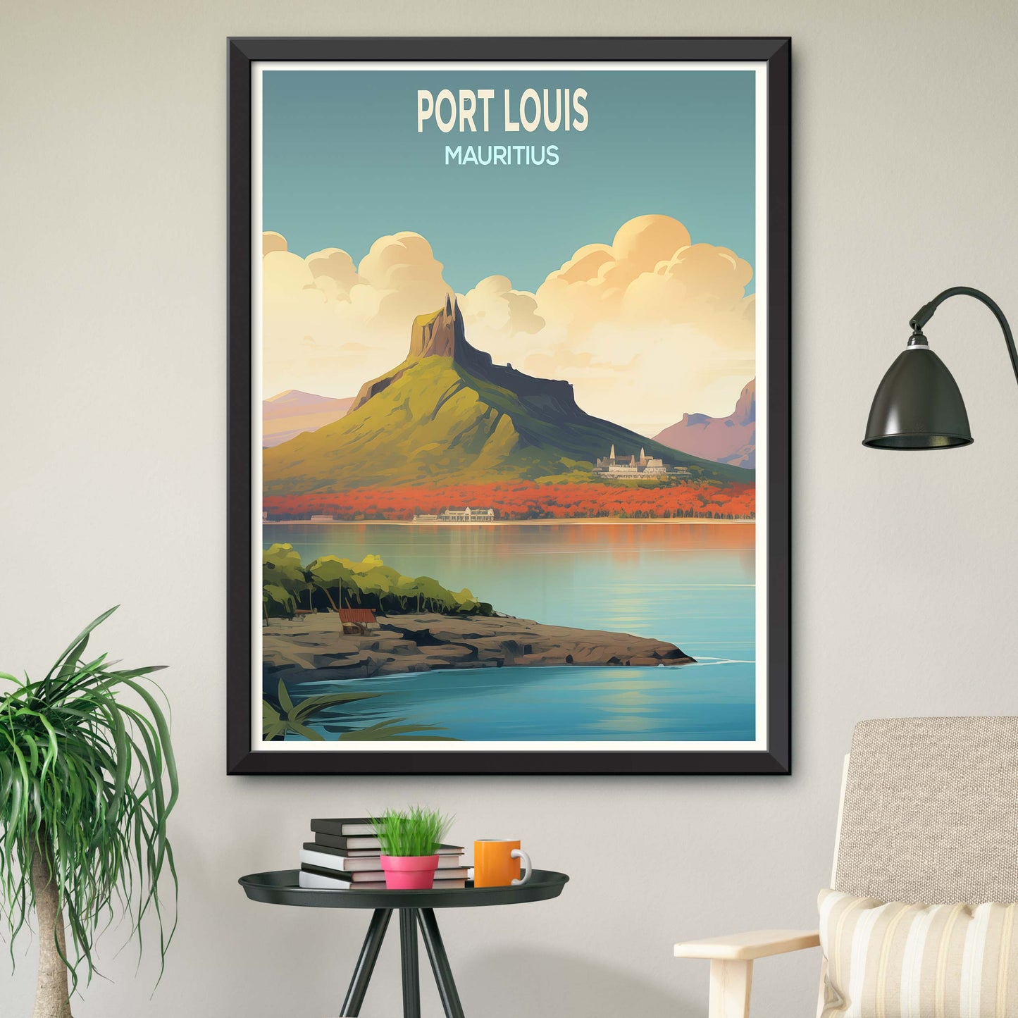 Port Louis, Mauritius, Travel Print