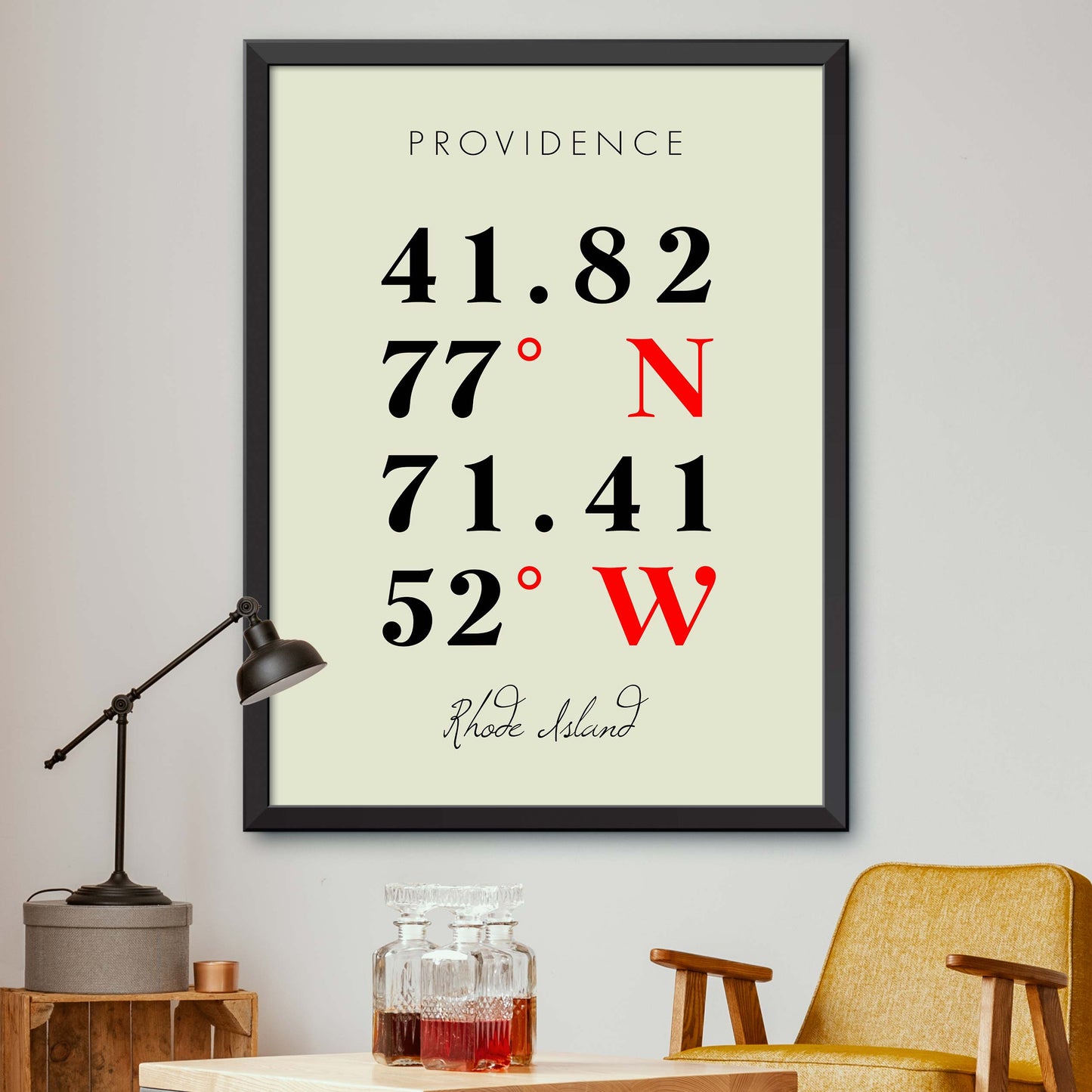 Providence Coordinate Map
