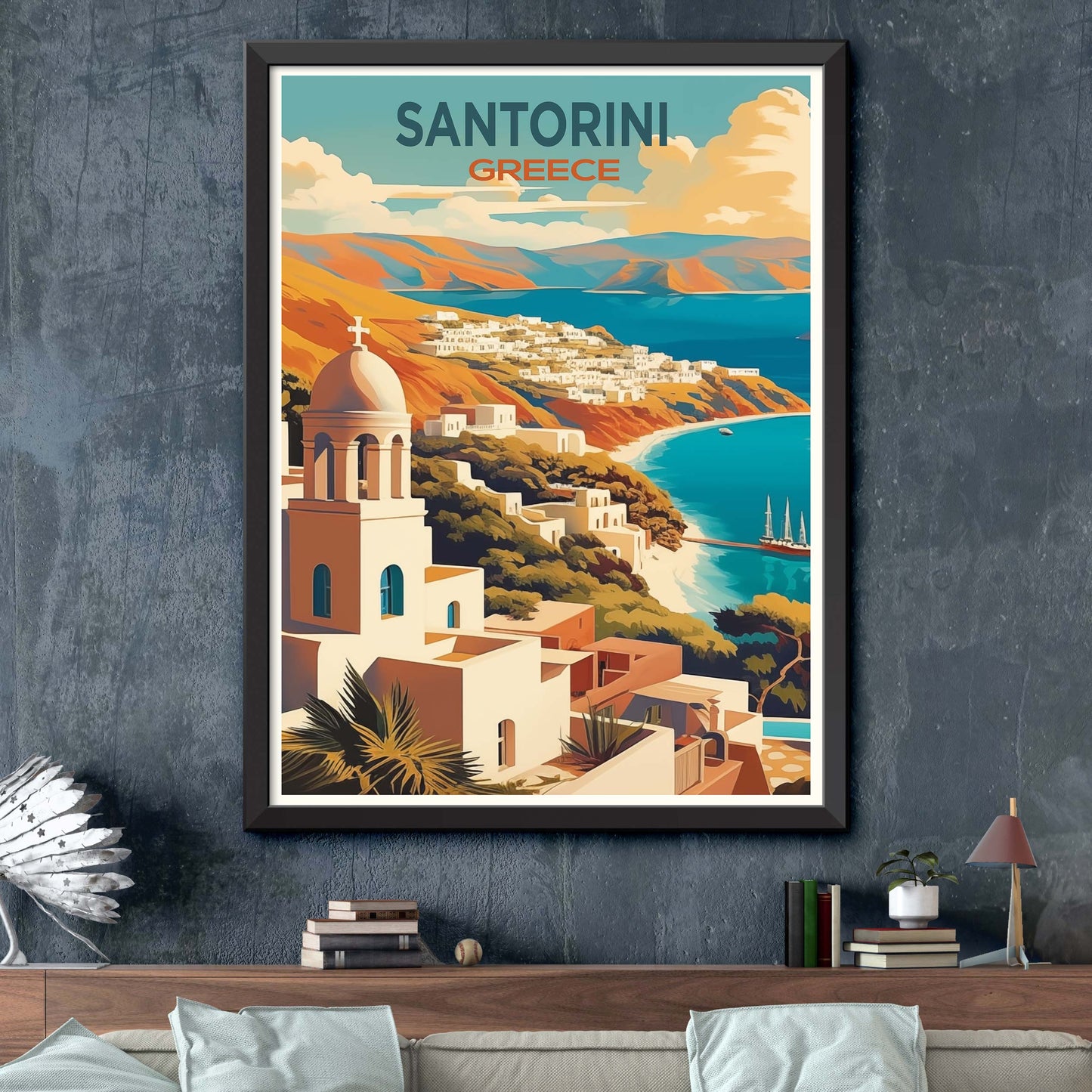 Santorini Dreams: Aegean Majesty