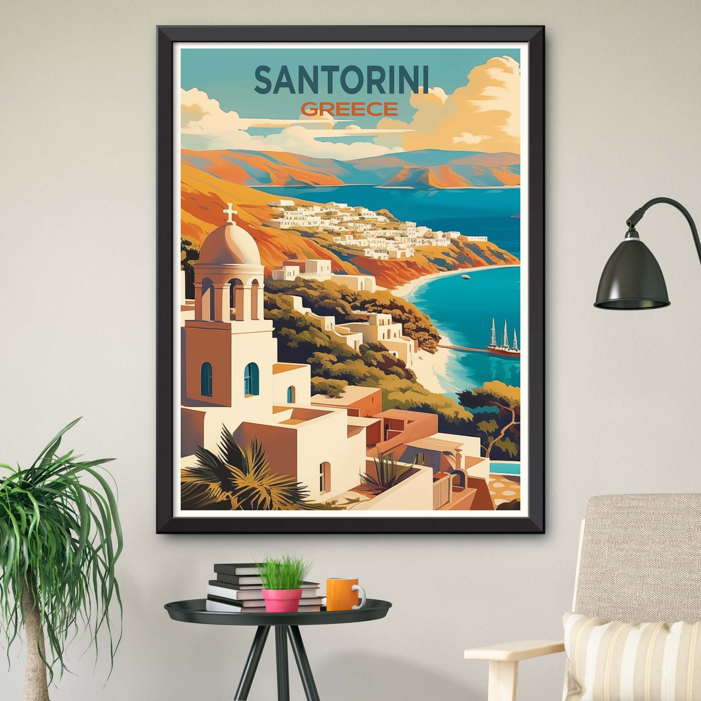 Santorini Dreams: Aegean Majesty