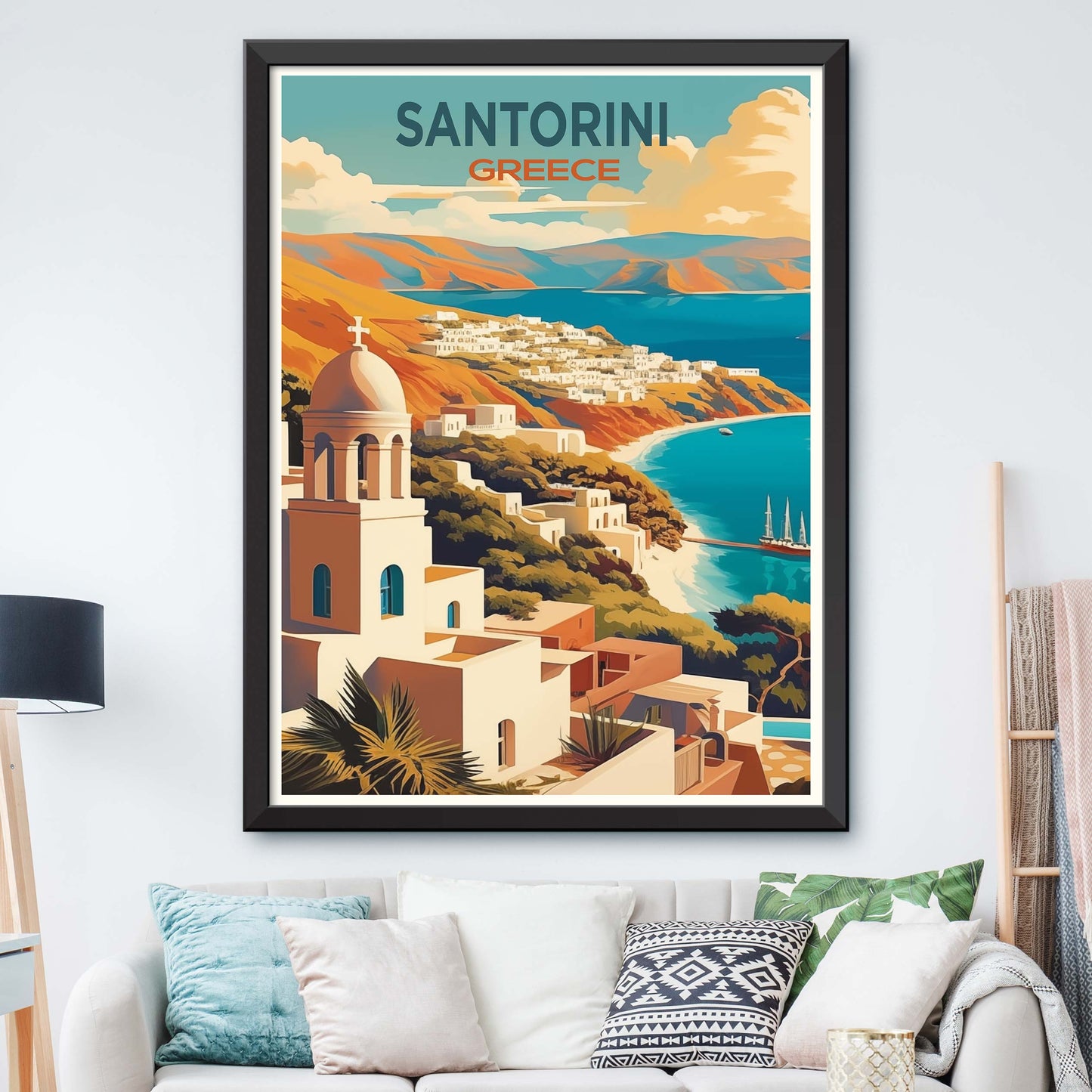 Santorini Dreams: Aegean Majesty