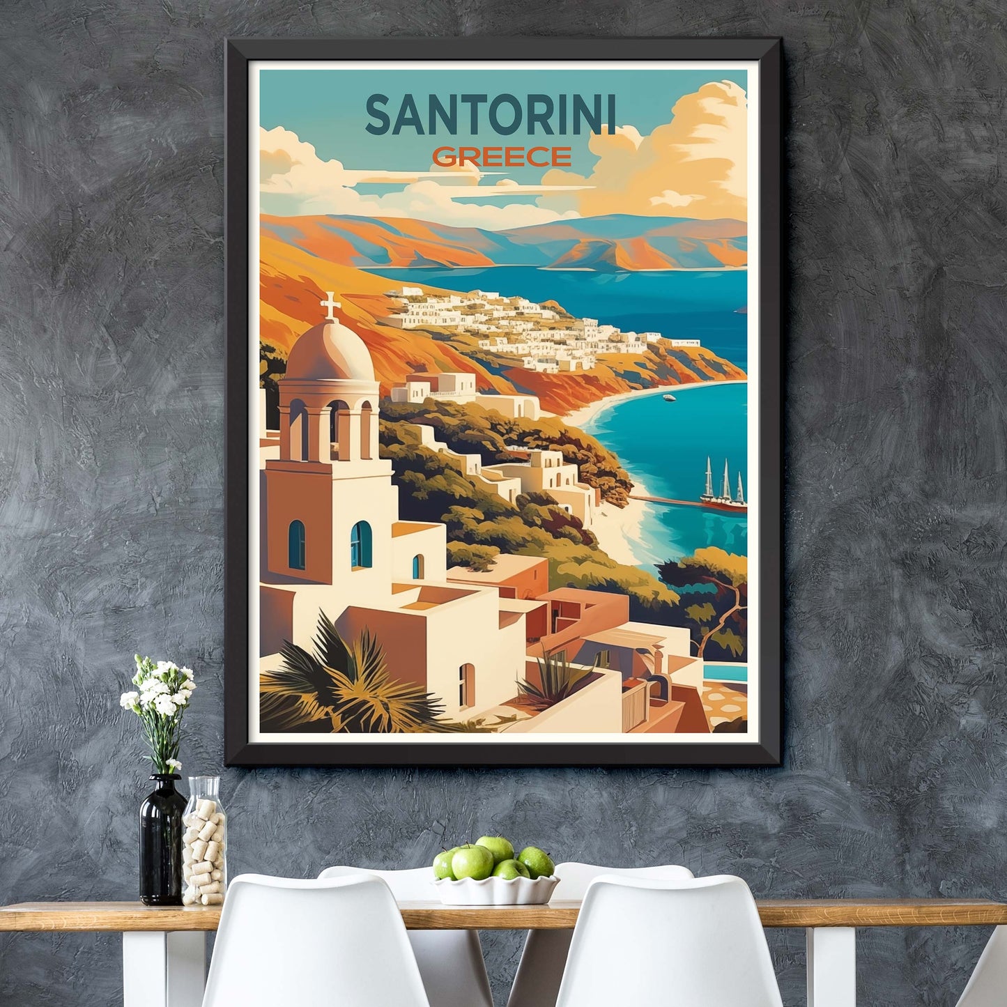 Santorini Dreams: Aegean Majesty