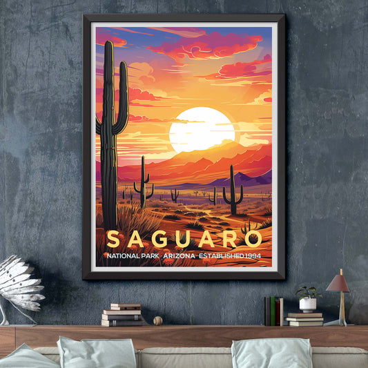 Saguaro National Park Print