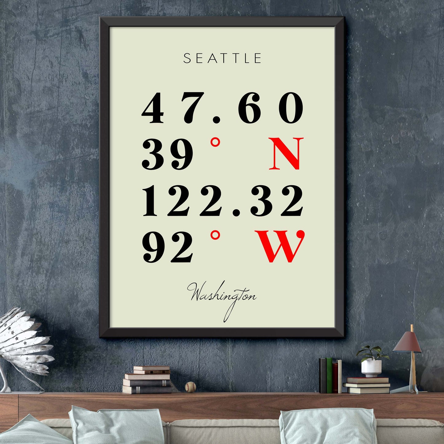 Seattle Coordinate Map
