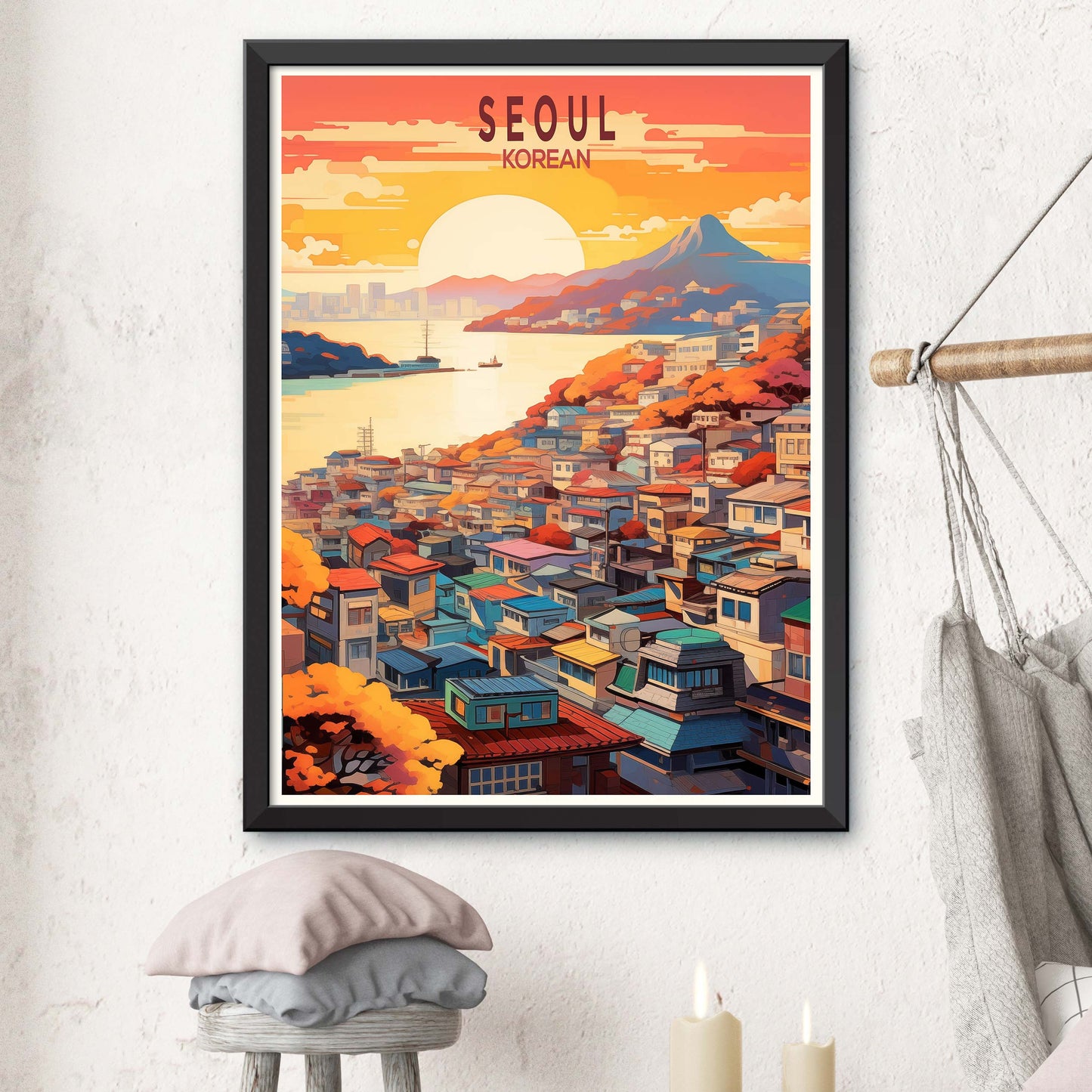 Seoul_Korean,Travel Print Wall Art