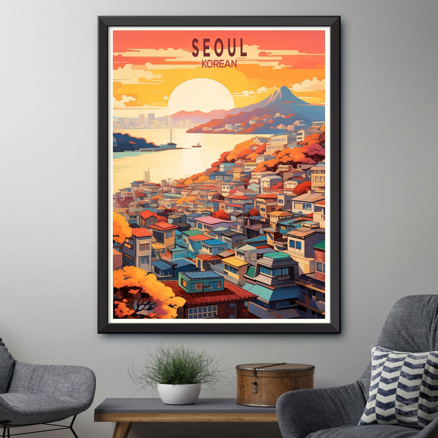 Seoul_Korean,Travel Print Wall Art