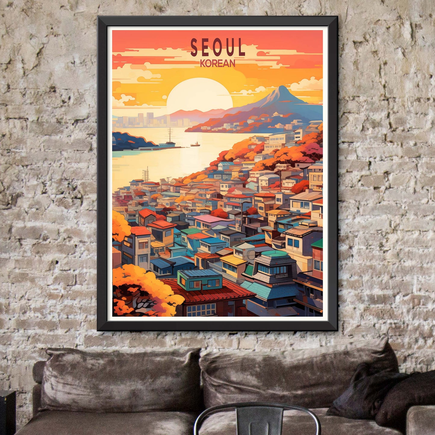 Seoul_Korean,Travel Print Wall Art