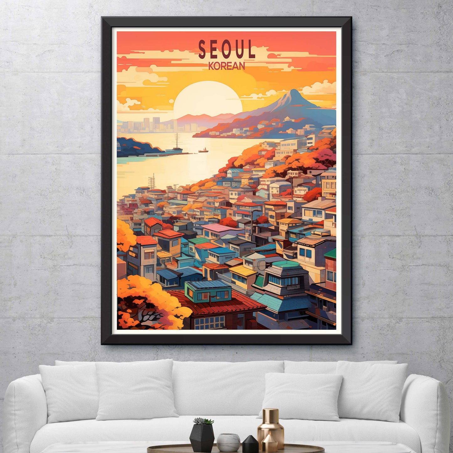 Seoul_Korean,Travel Print Wall Art