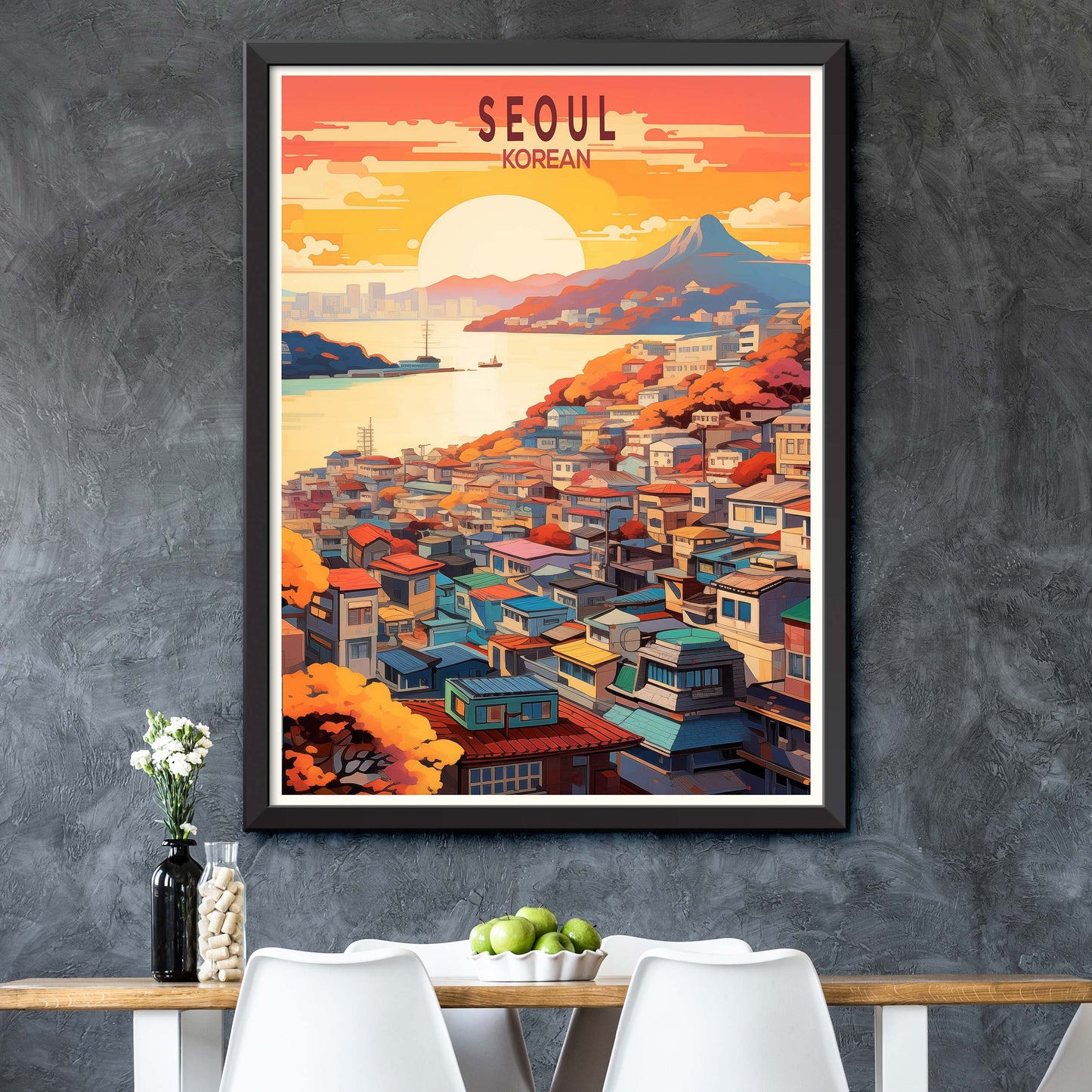 Seoul_Korean,Travel Print Wall Art