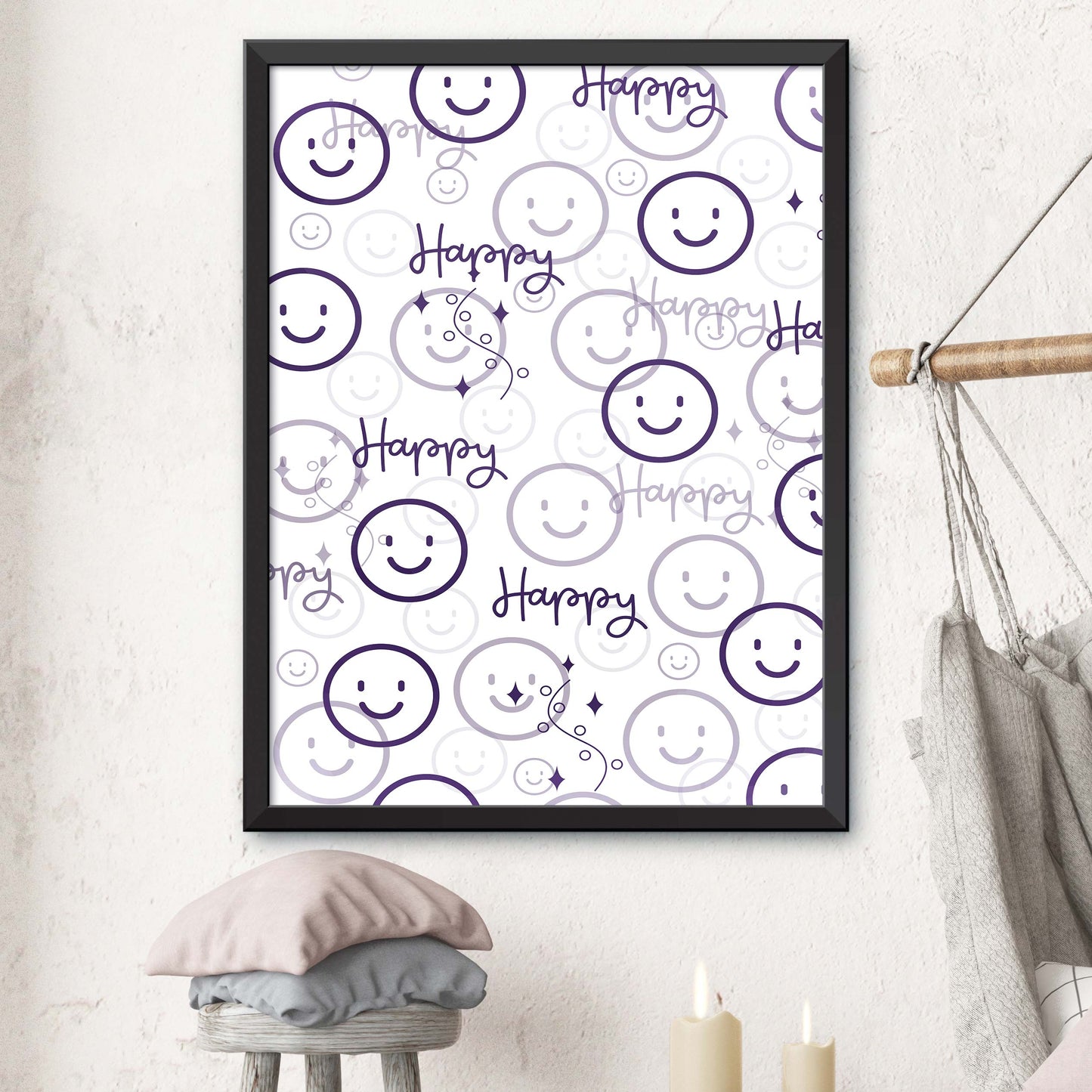 Happy Smiley Poster