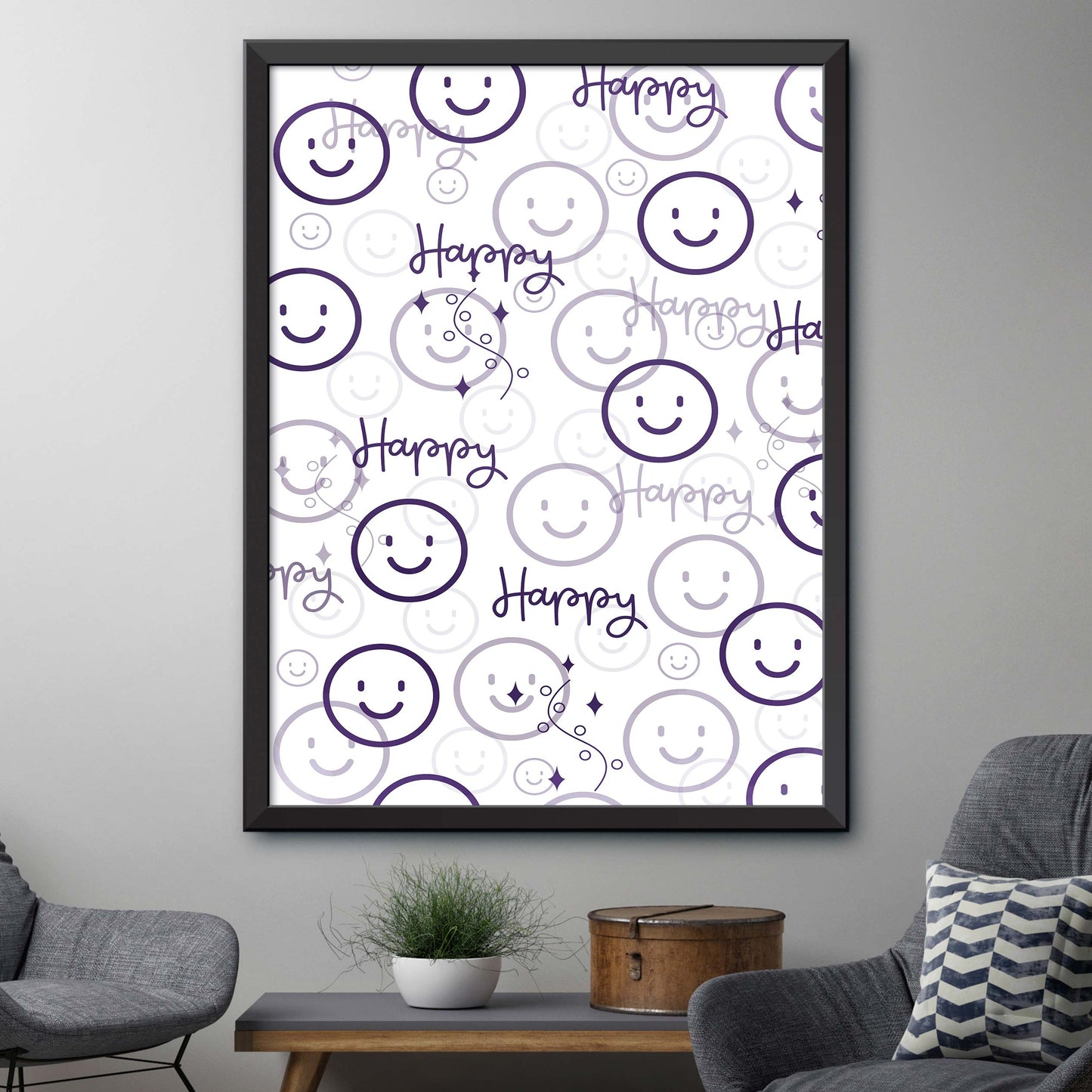 Happy Smiley Poster