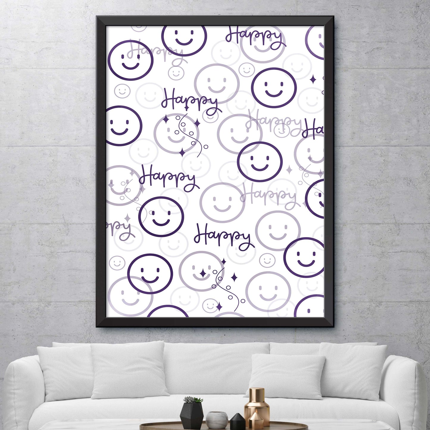 Happy Smiley Poster