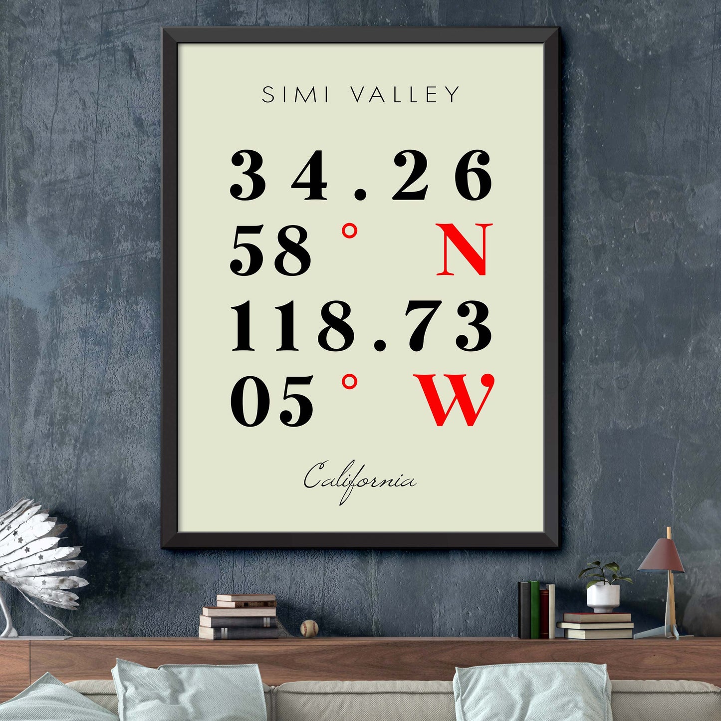Simi-Valley Coordinate Map