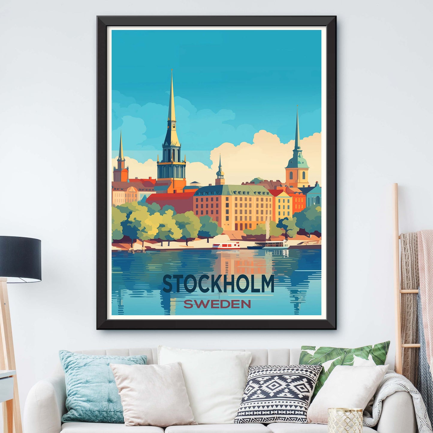 Stockholm_Sweden, City Travel Print