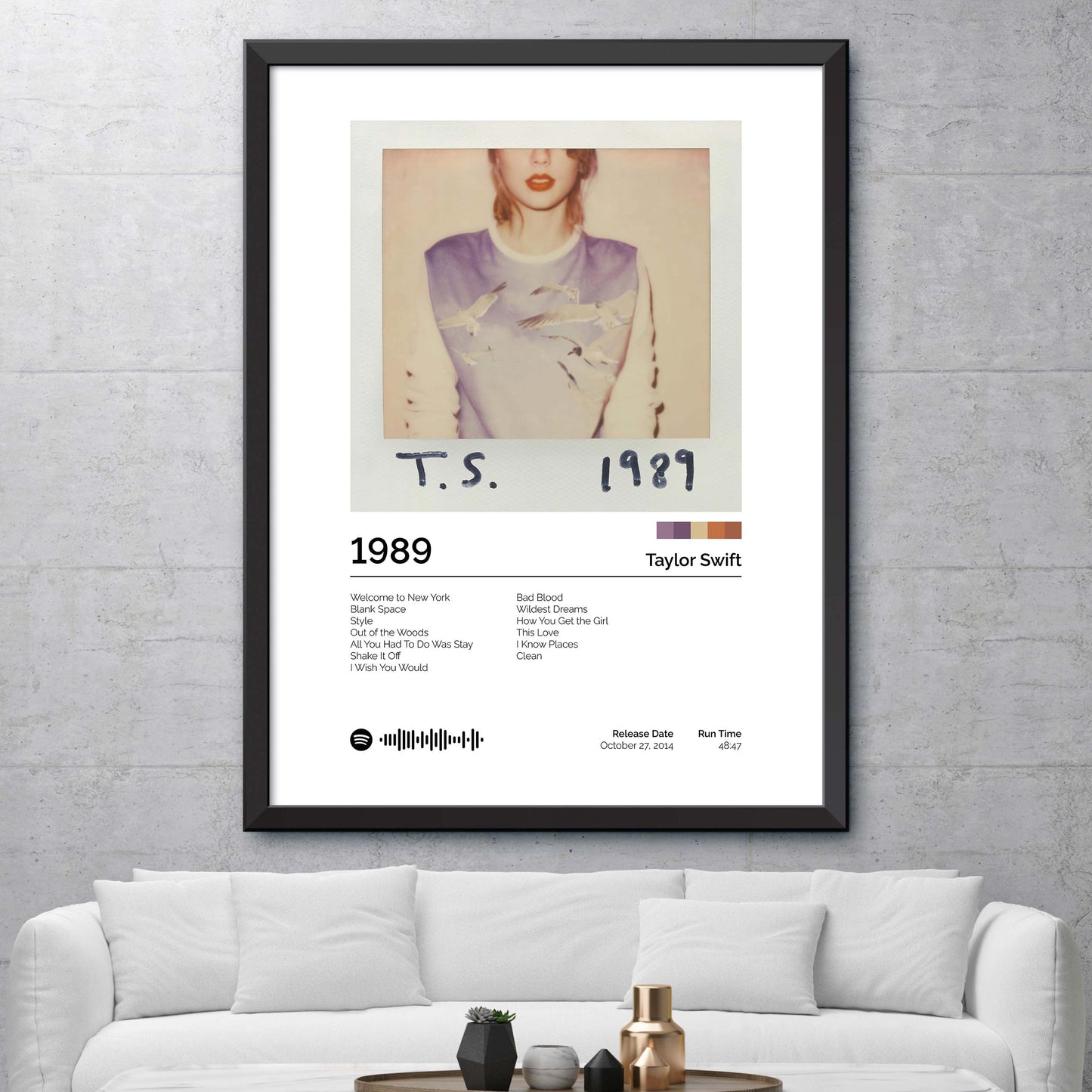 Taylor Swift 1989 Album Cover