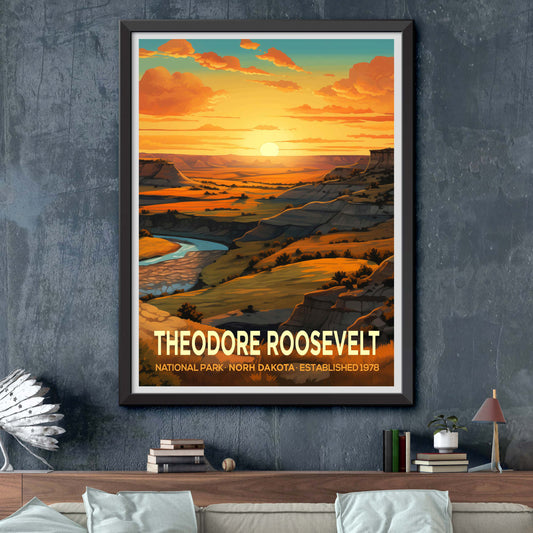 Theodore Roosevelt National Park Print