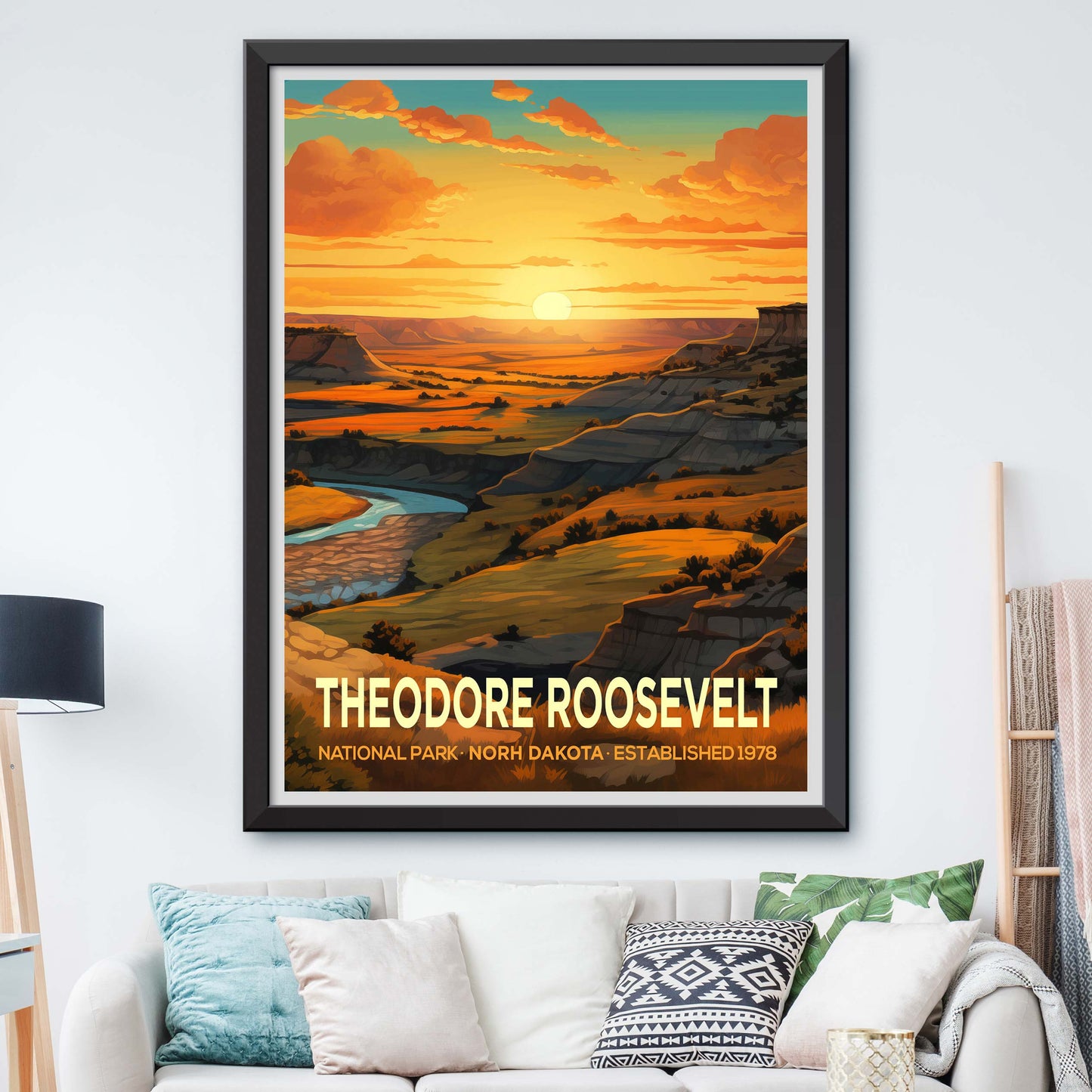 Theodore Roosevelt National Park Print