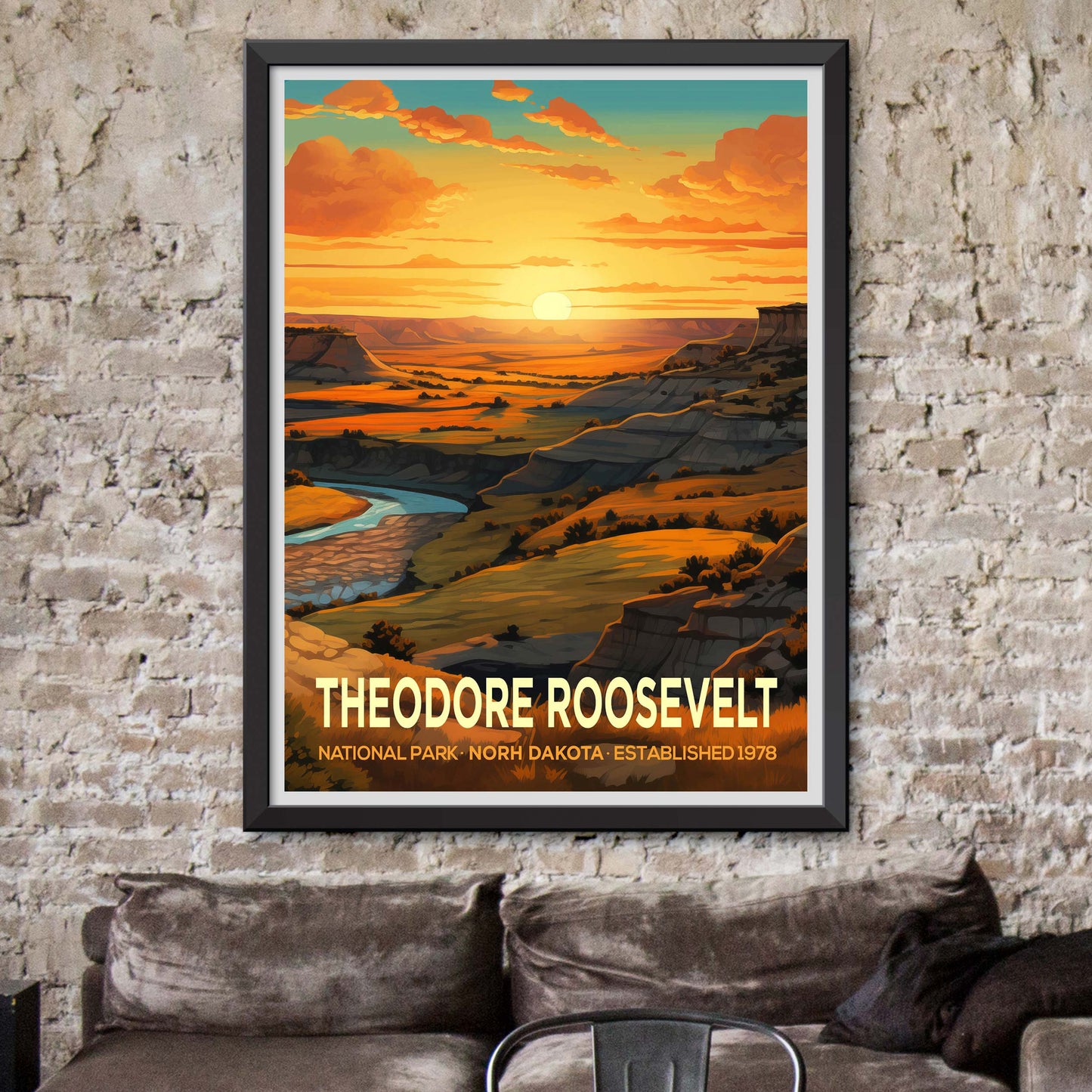 Theodore Roosevelt National Park Print