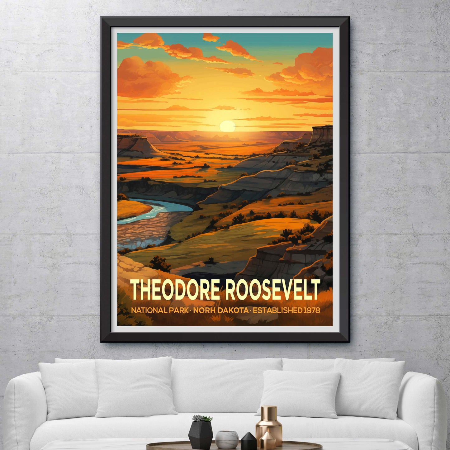 Theodore Roosevelt National Park Print