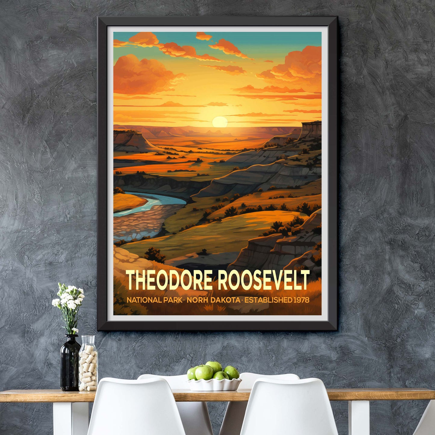 Theodore Roosevelt National Park Print