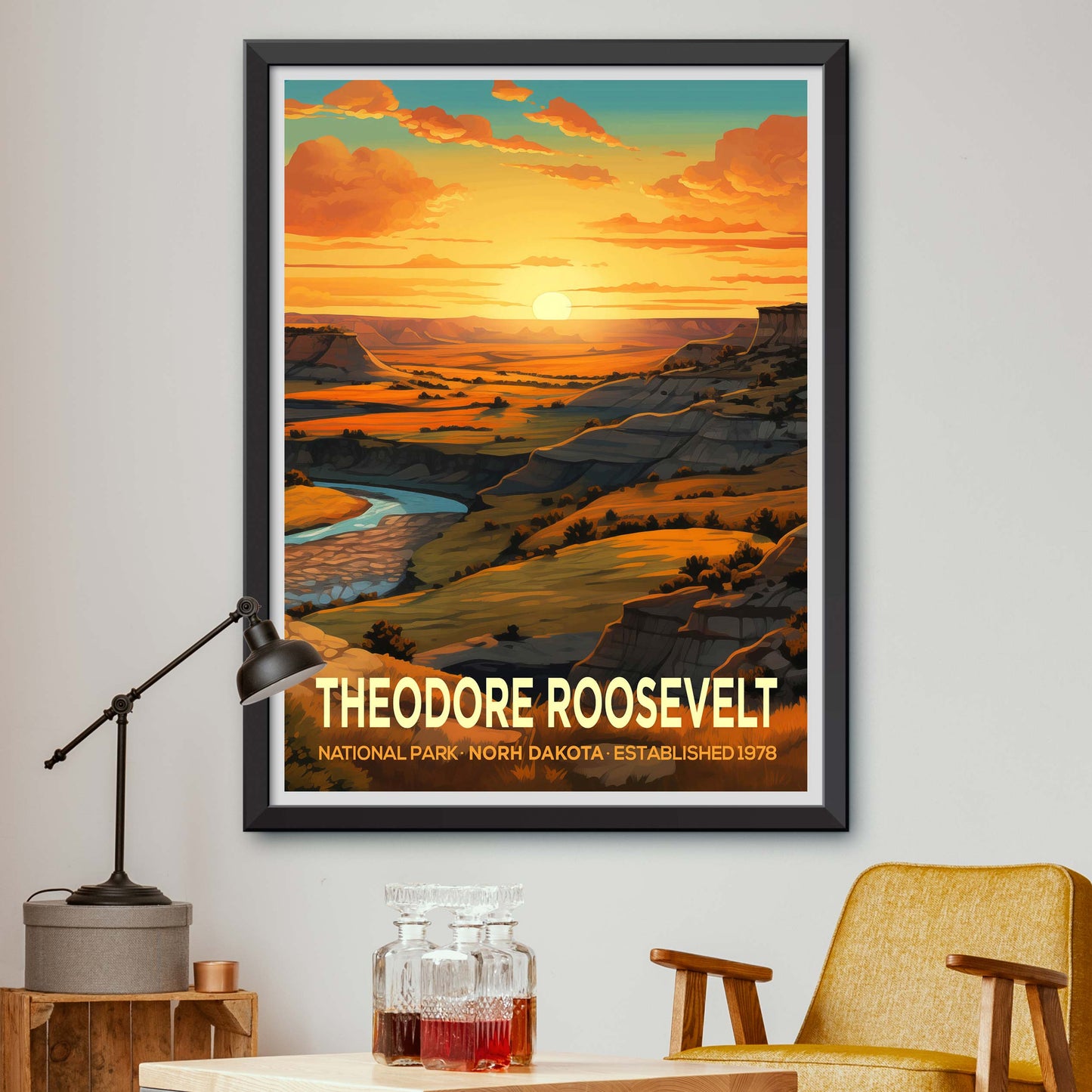 Theodore Roosevelt National Park Print