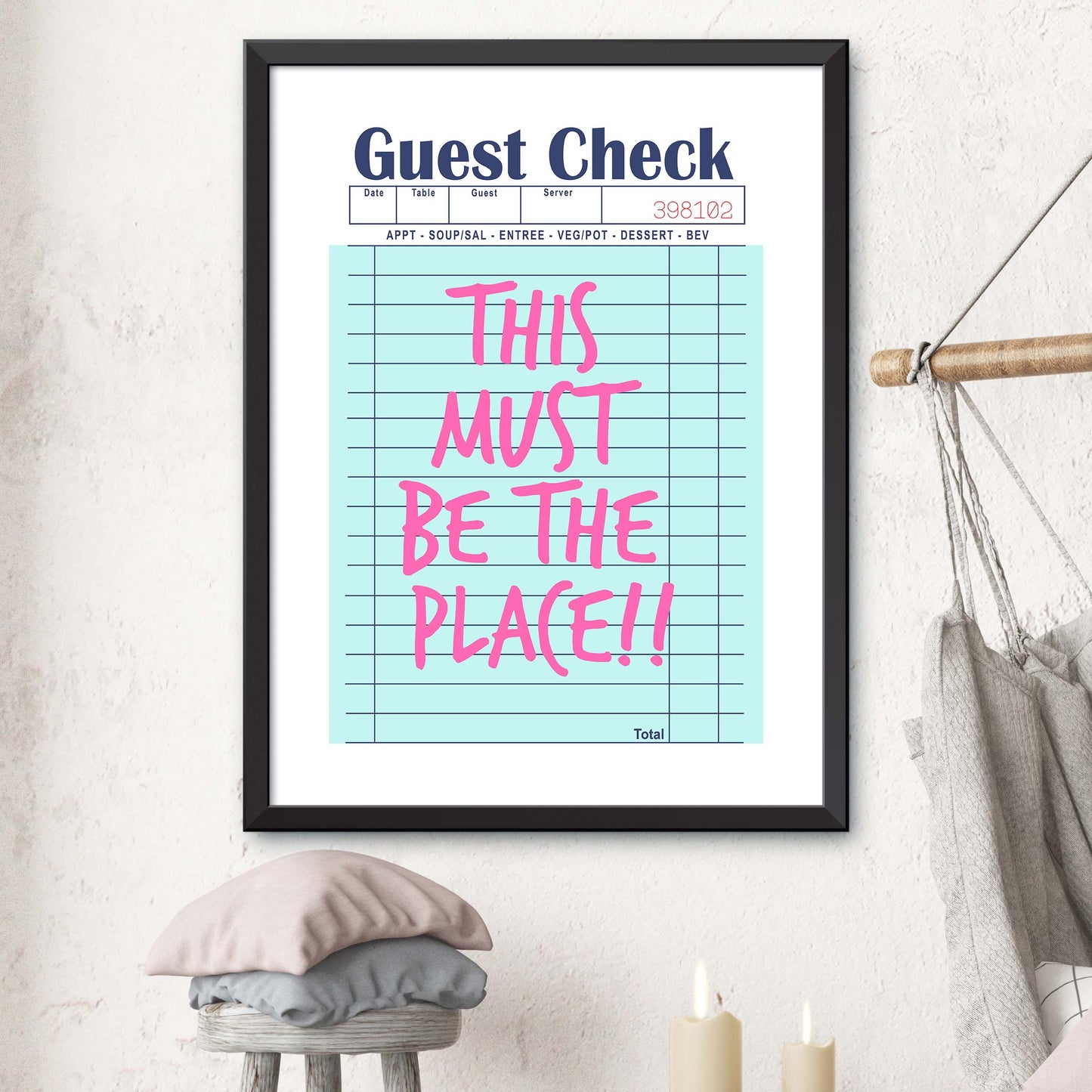 This Must Be The Place!! Print