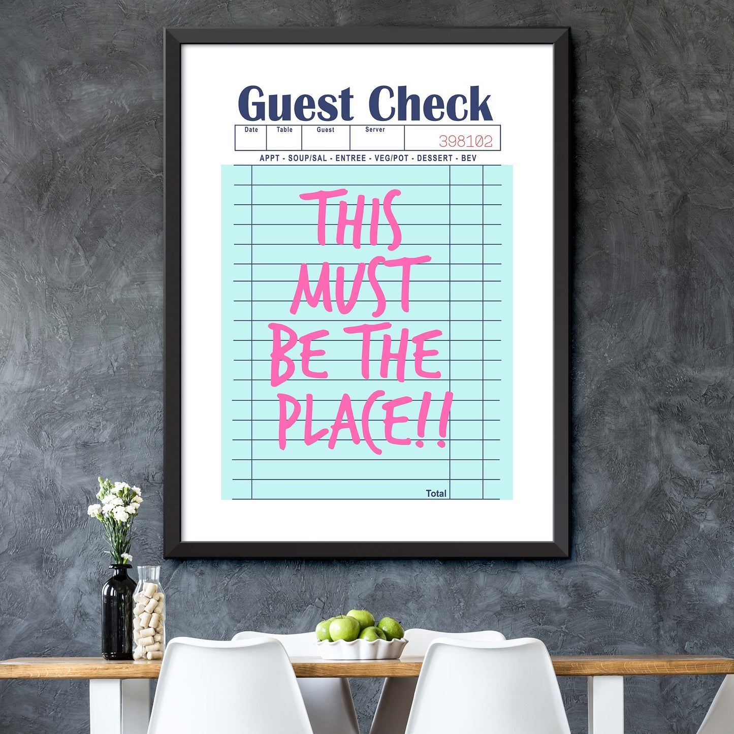 This Must Be The Place!! Print