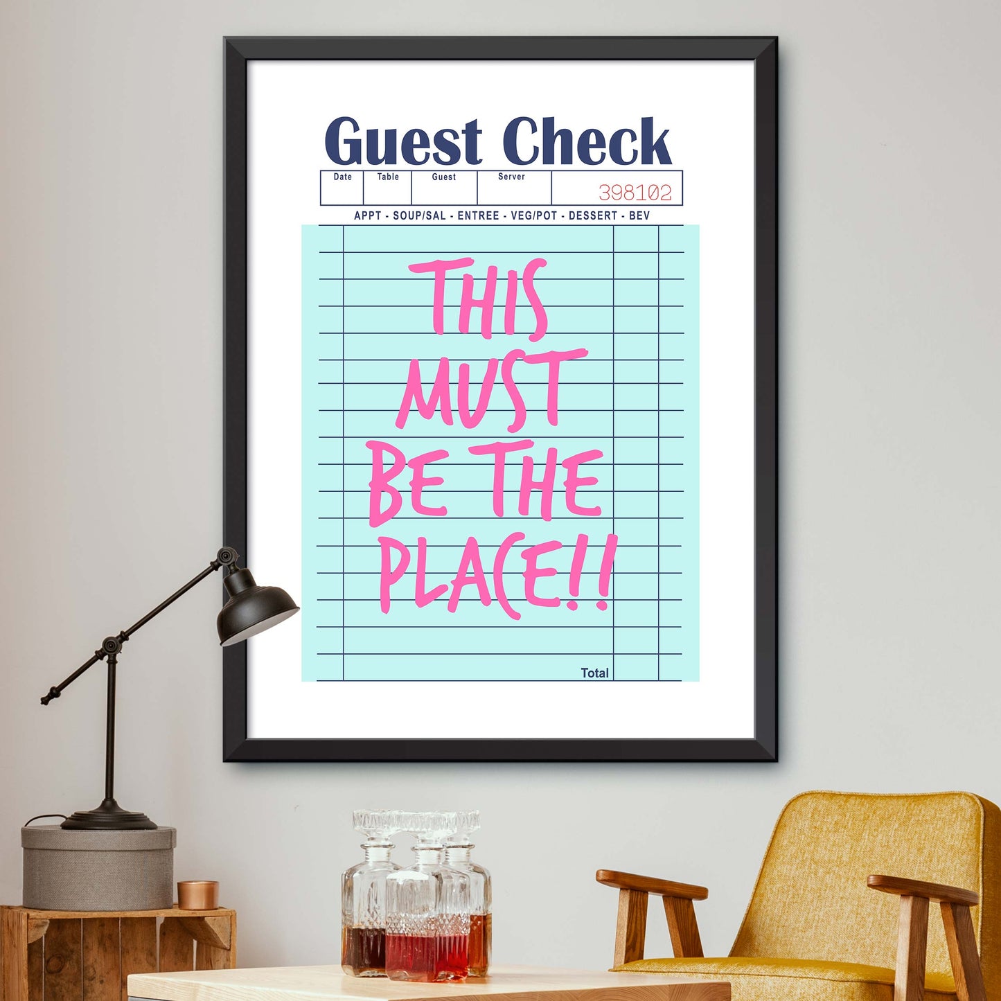 This Must Be The Place!! Print