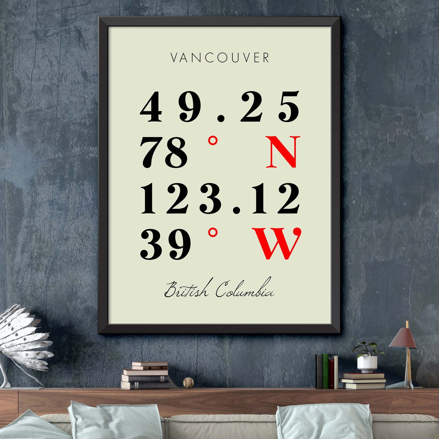 Vancouver Coordinate Map