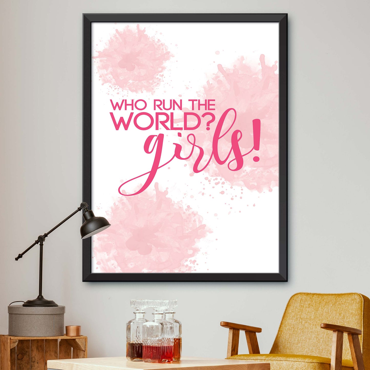 Who Run The World? Girls! Print