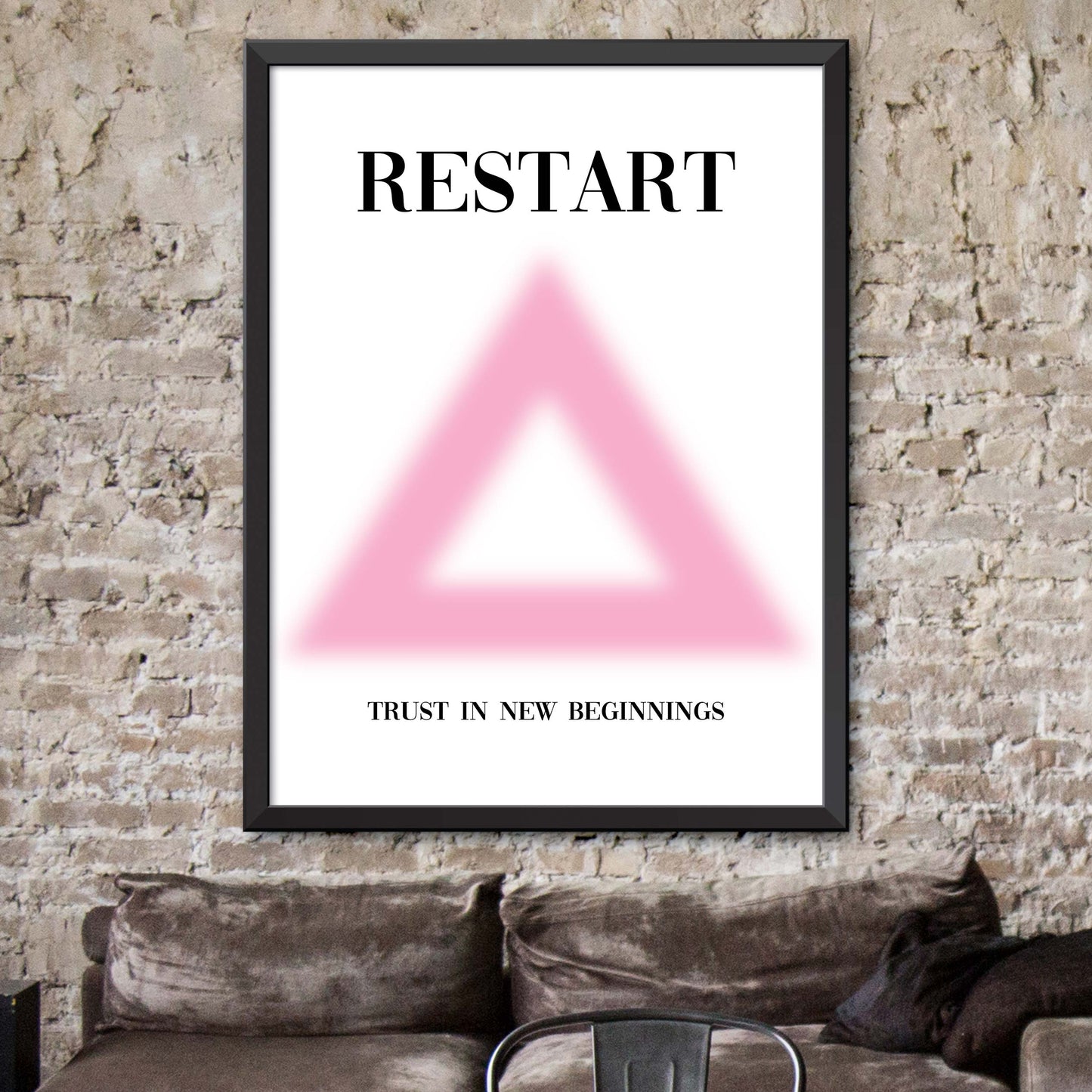 Restart Trust In New Beginnings Poster