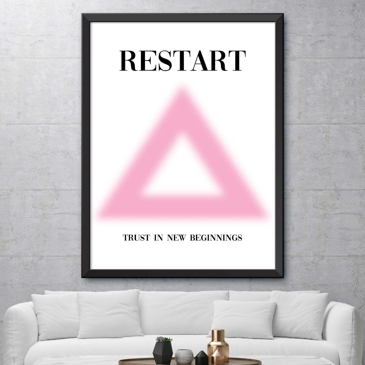 Restart Trust In New Beginnings Poster