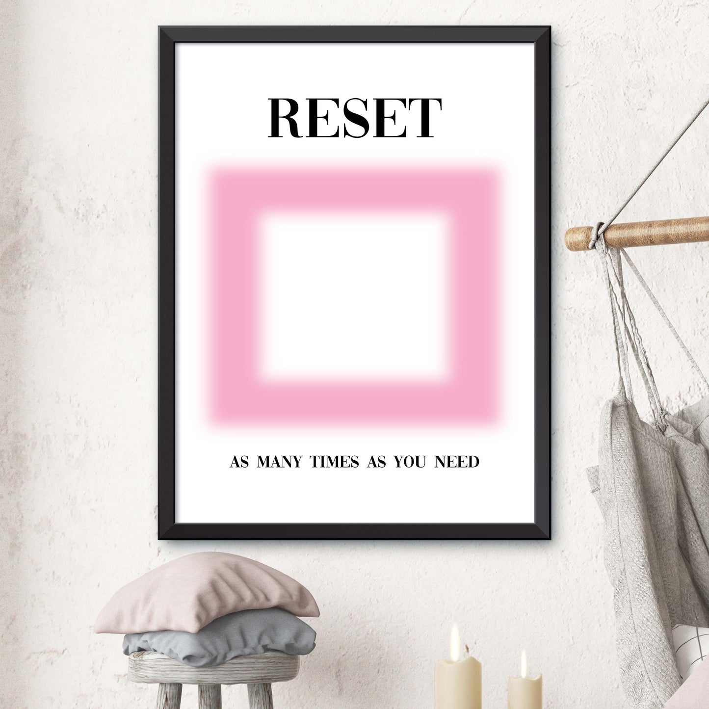 Reset As Many Times As You Need Poster