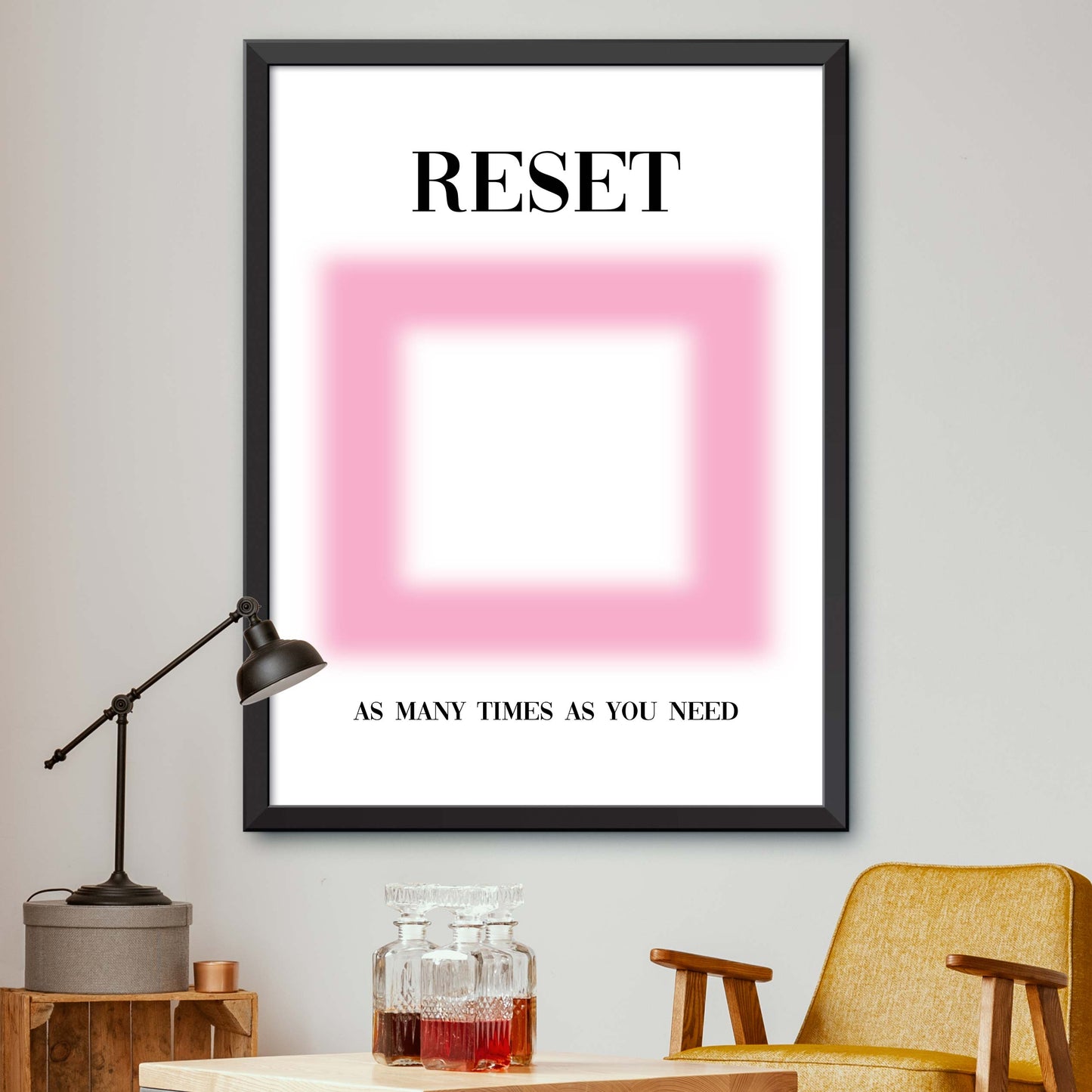 Reset As Many Times As You Need Poster