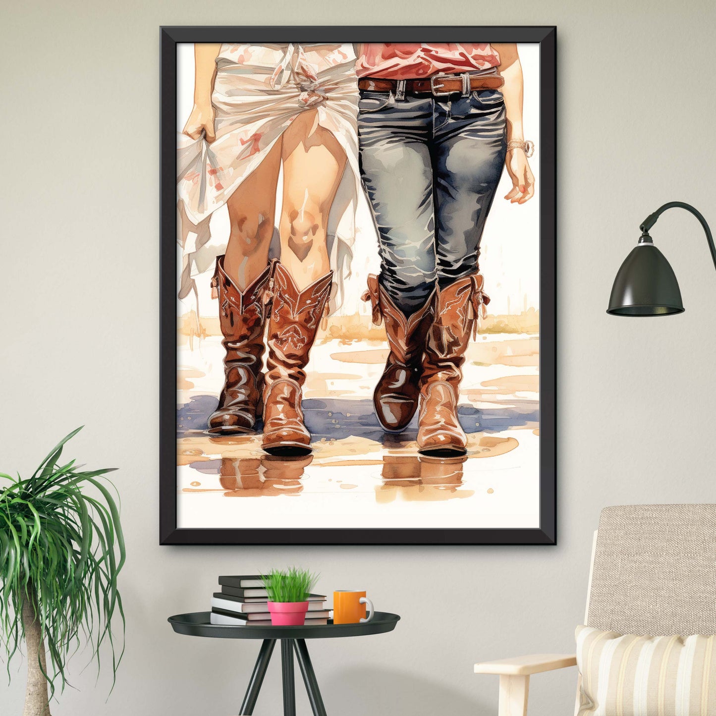 Coastal Cowgirl  Poster