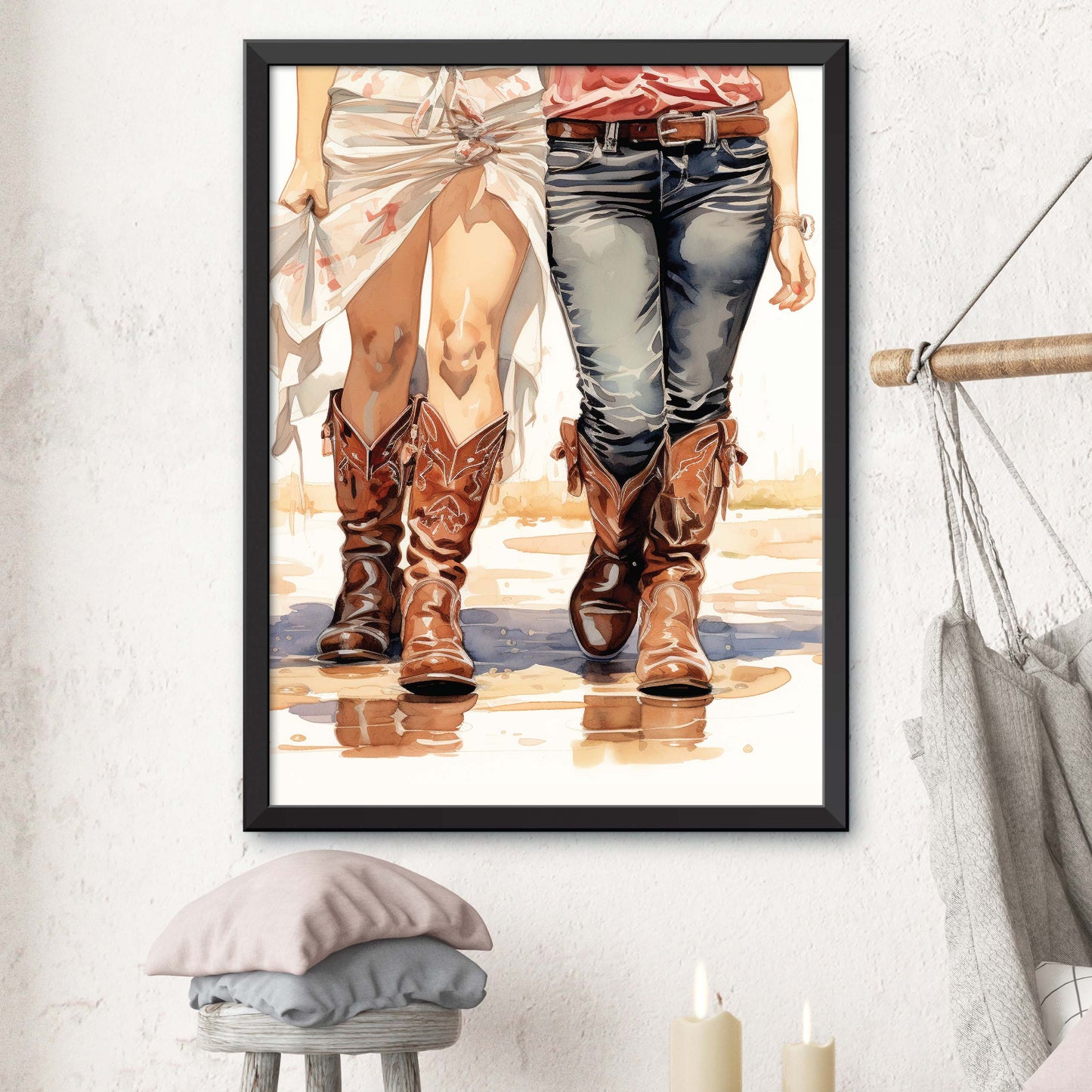 Coastal Cowgirl  Poster