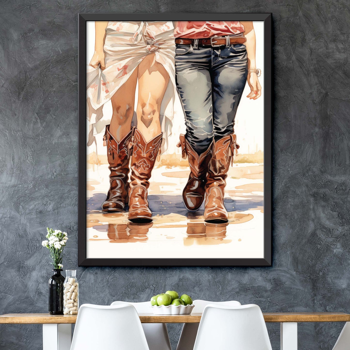 Coastal Cowgirl  Poster