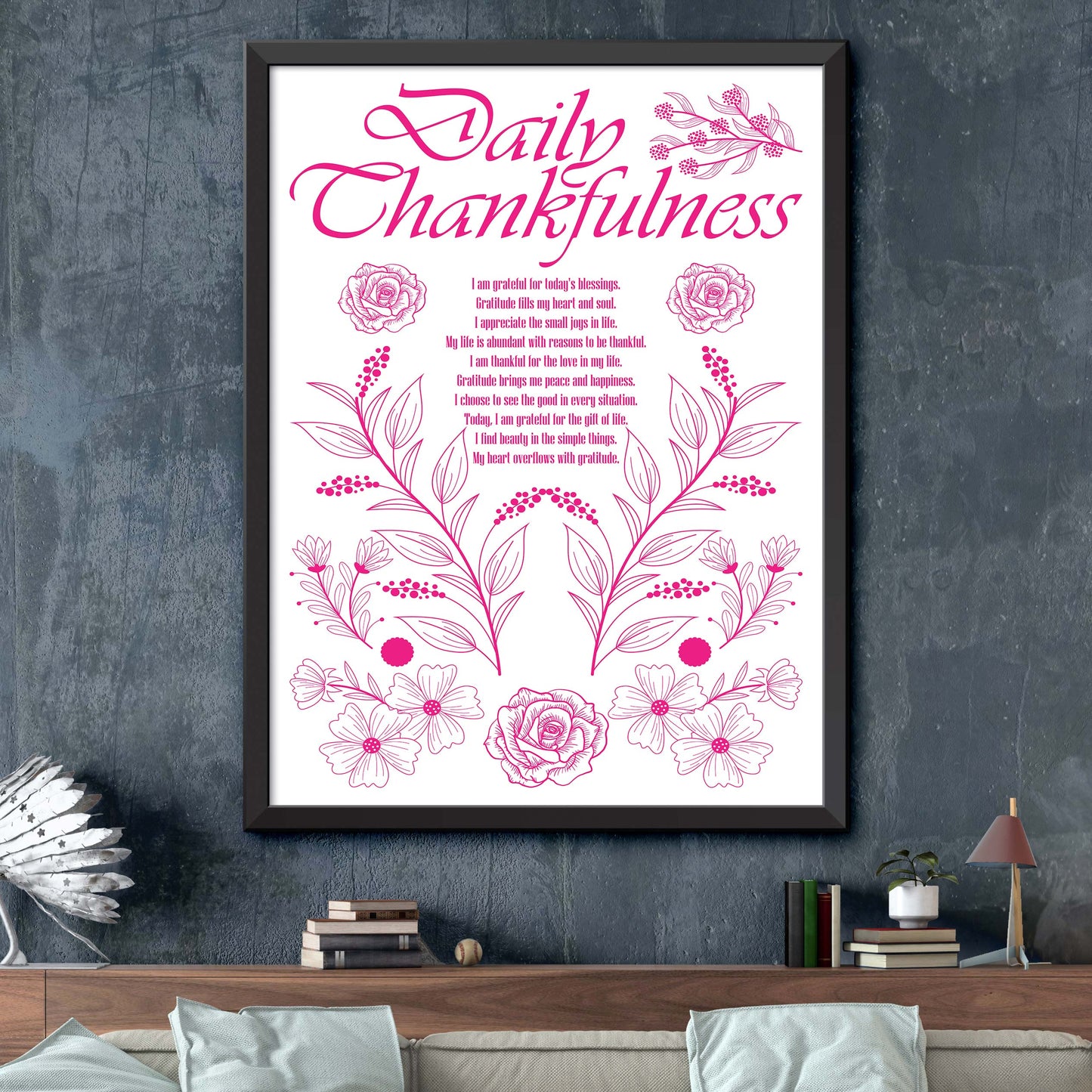 Daily Gratitude Poster