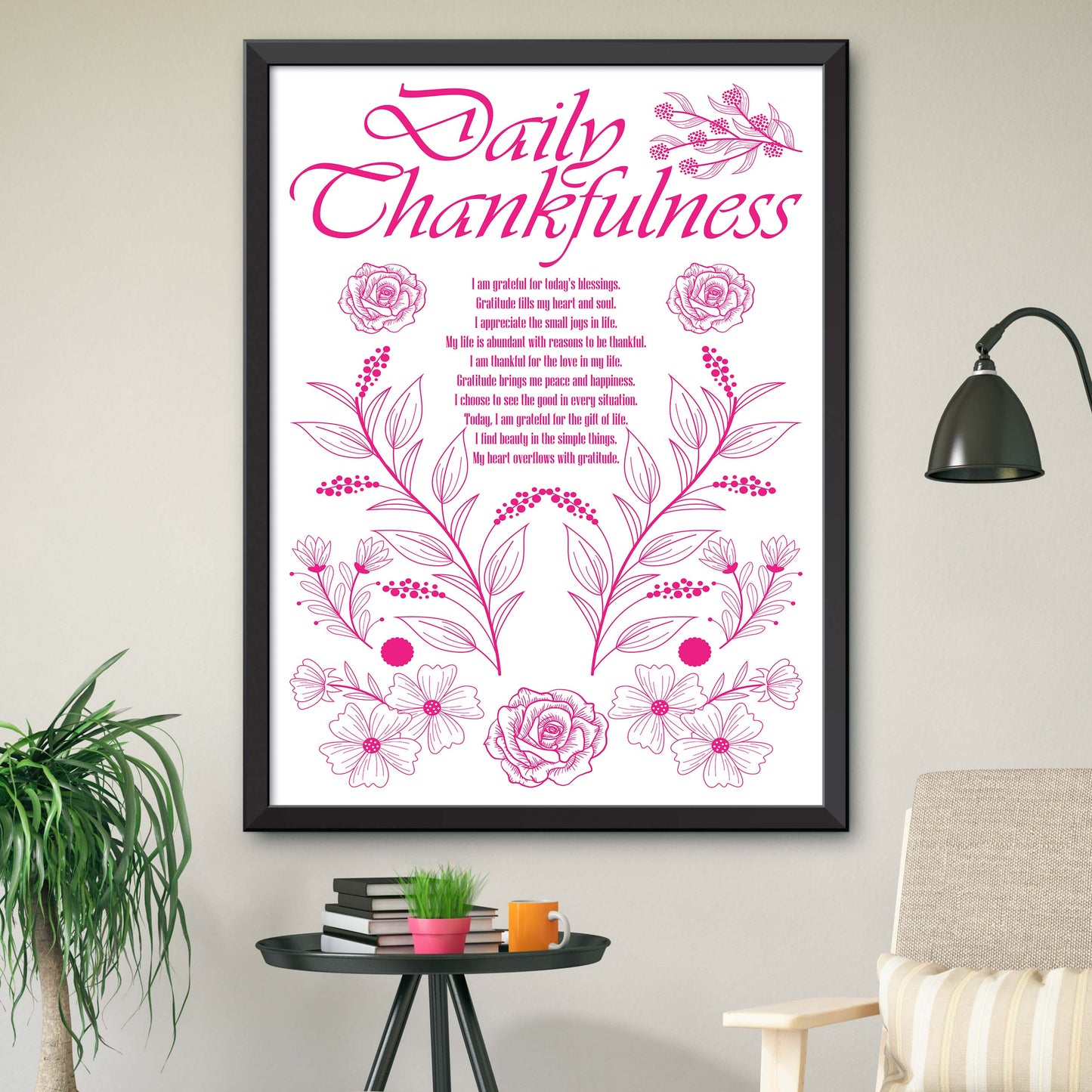 Daily Gratitude Poster