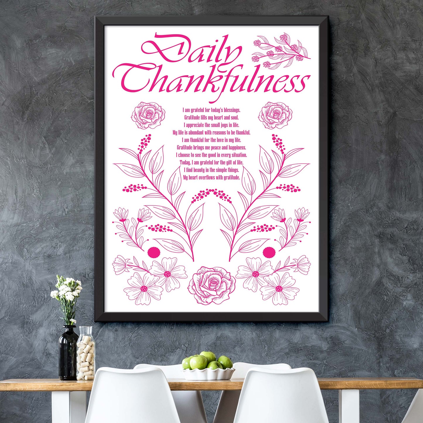 Daily Gratitude Poster